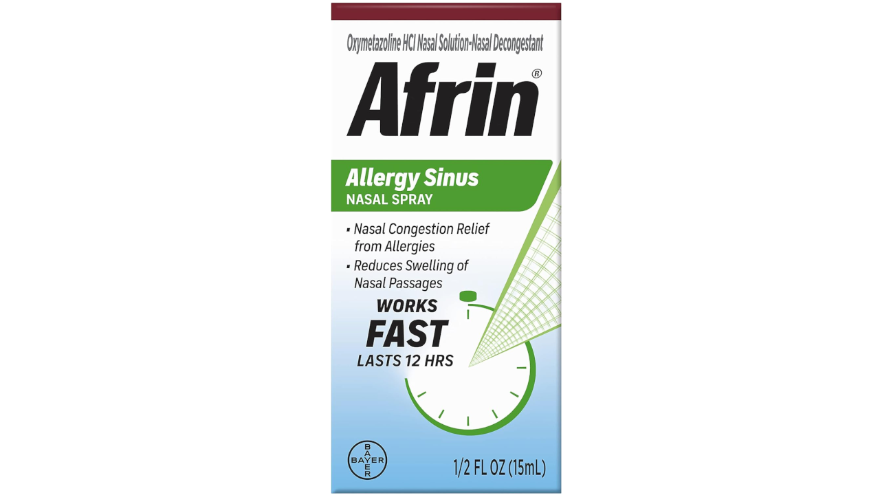 Afrin Allergy Sinus Nasal Spray (0.5 Fl Oz.)
