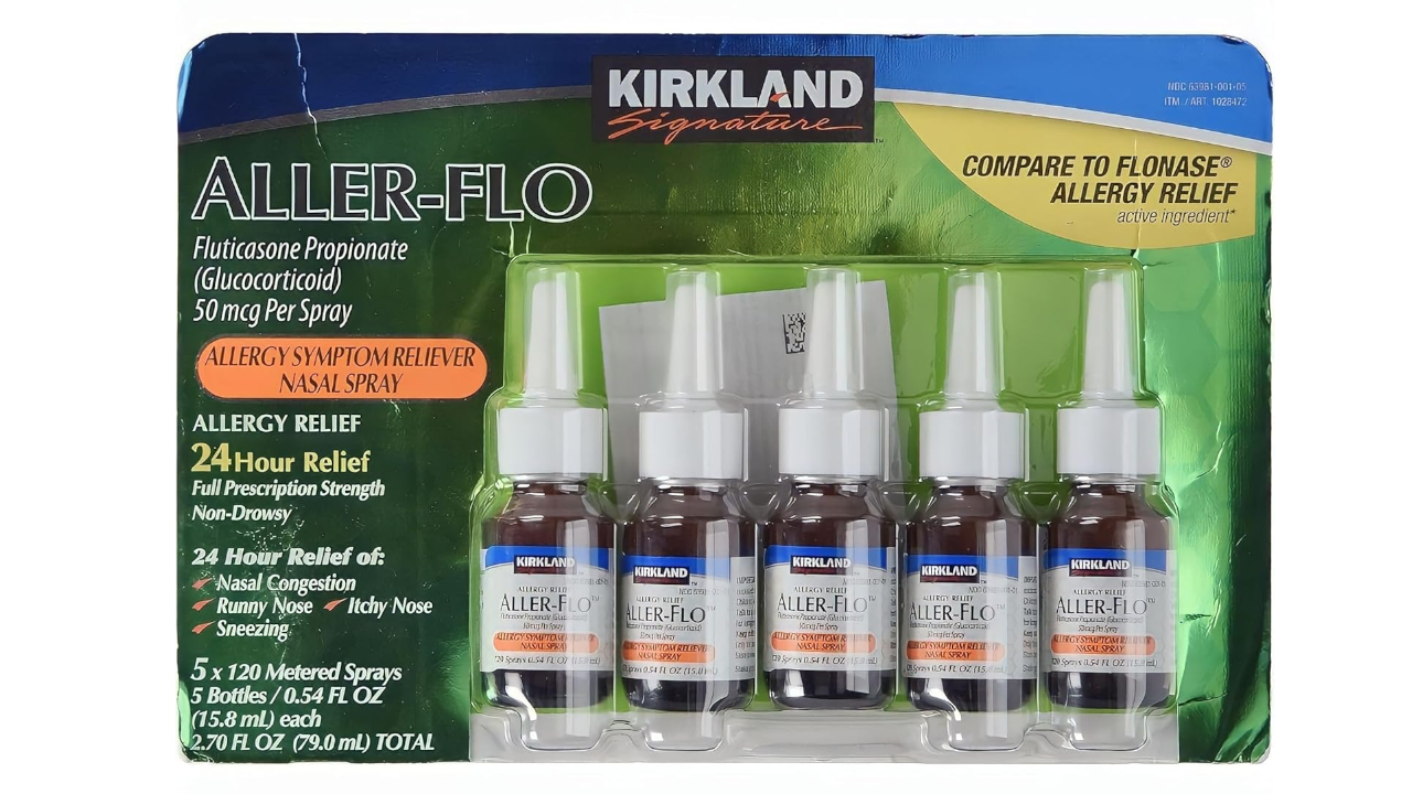 KIRKLAND Signature Aller-Flo Fluticasone Propionate (Glucorticoid)
