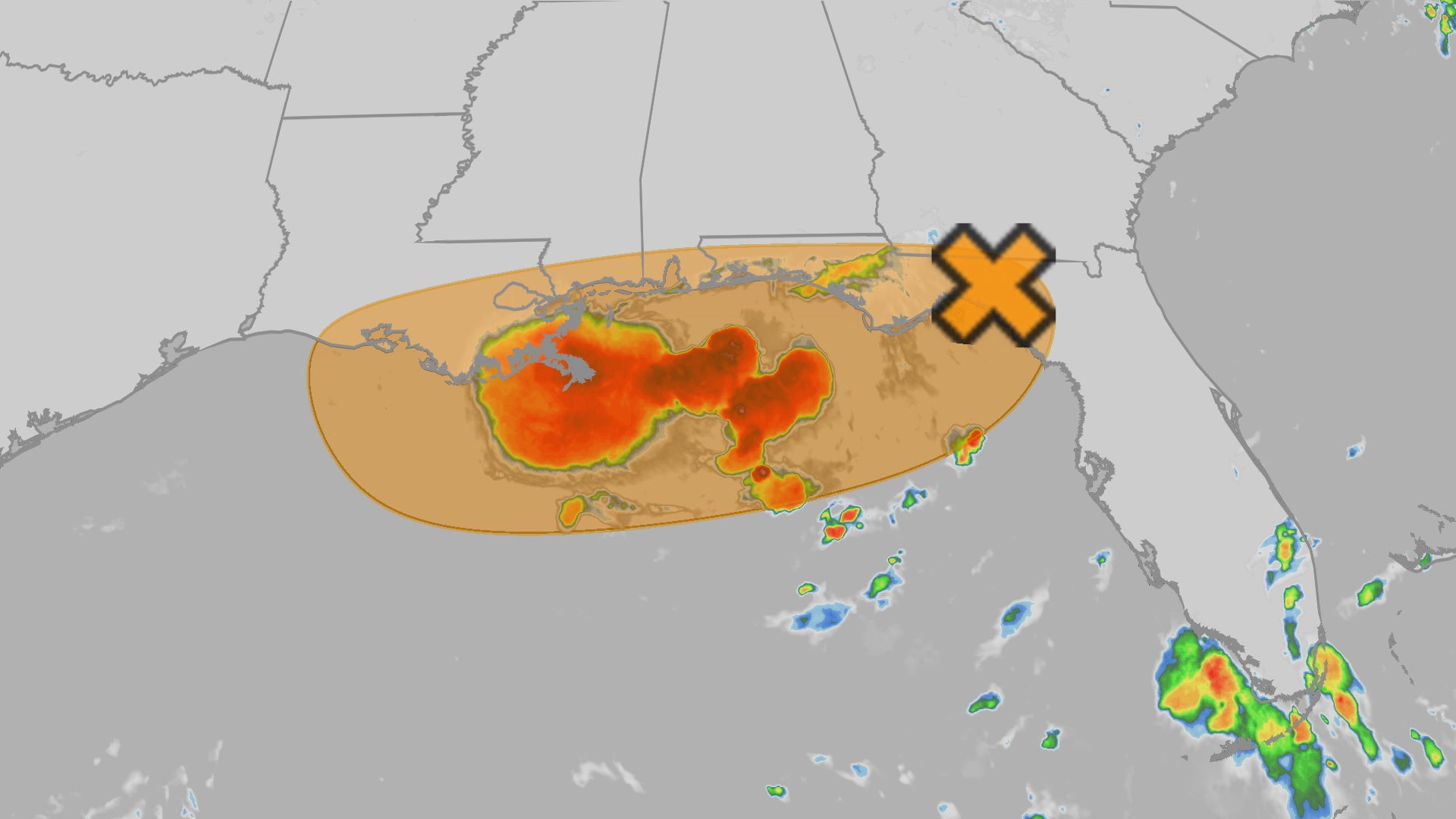 Watching For Tropical Development As Invest Moves Across Florida