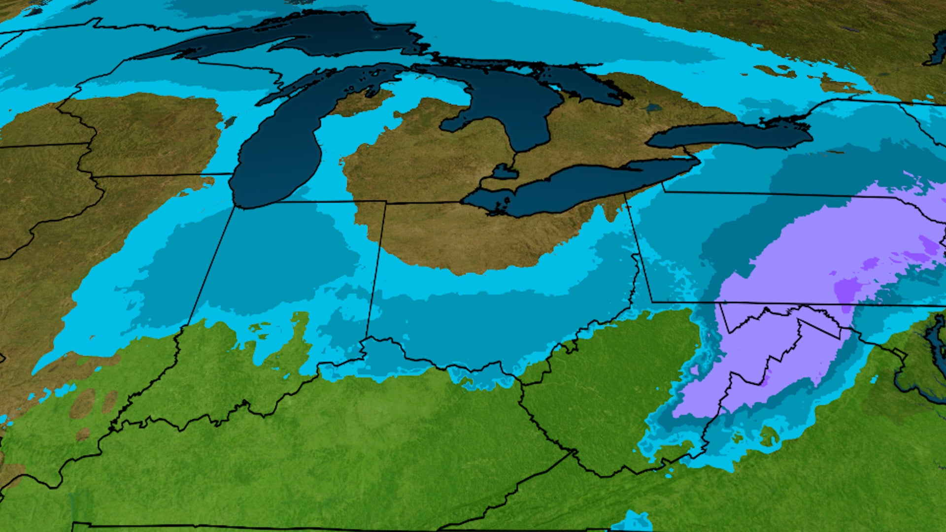 Timing Of Midwest, Ohio Valley Snow This Weekend