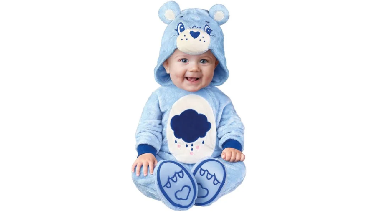 Baby Grumpy Bear Jumpsuit Costume - Care Bears
