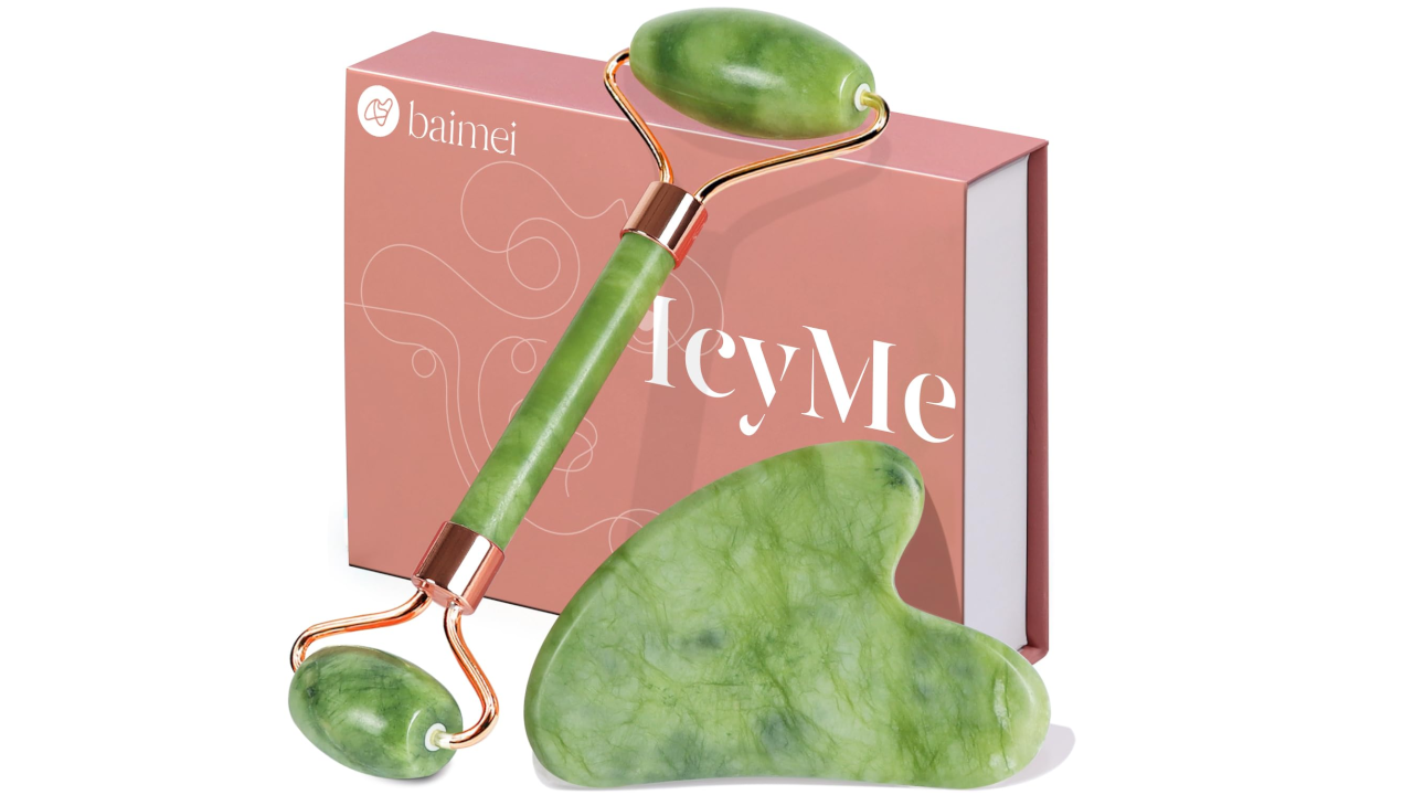 BAIMEI IcyMe Gua Sha & Jade Roller