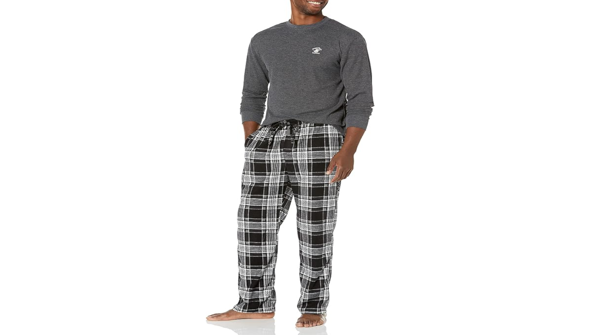 Beverly Hills Polo Club Fleece Pajama Set-Amazon.com