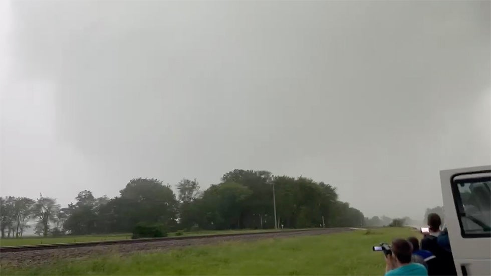 Chasers Snag Amazing Video of Wisconsin Tornado
