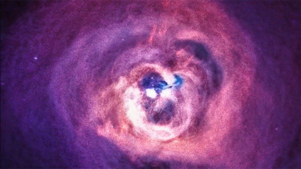 The Sound Of A Black Hole