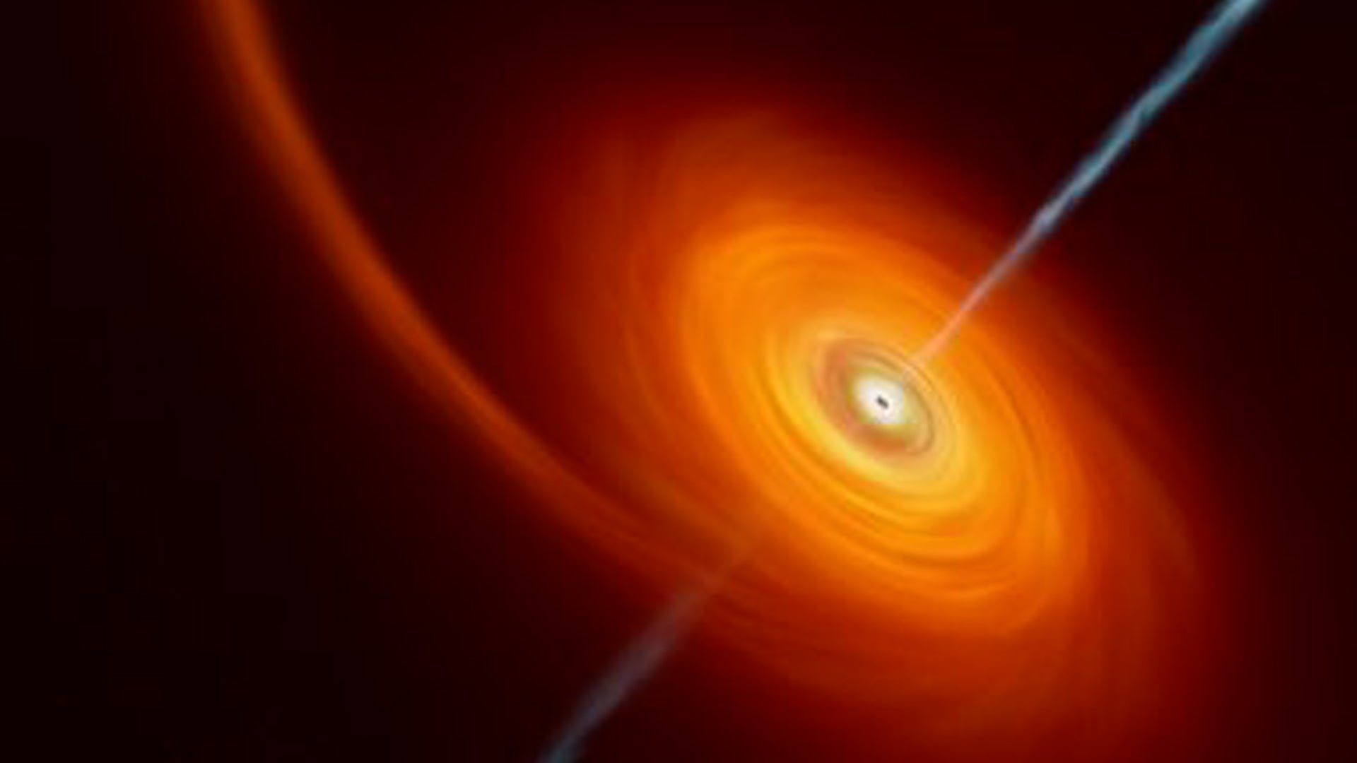 Galaxy's Largest Black Hole Discovered Relatively Close By