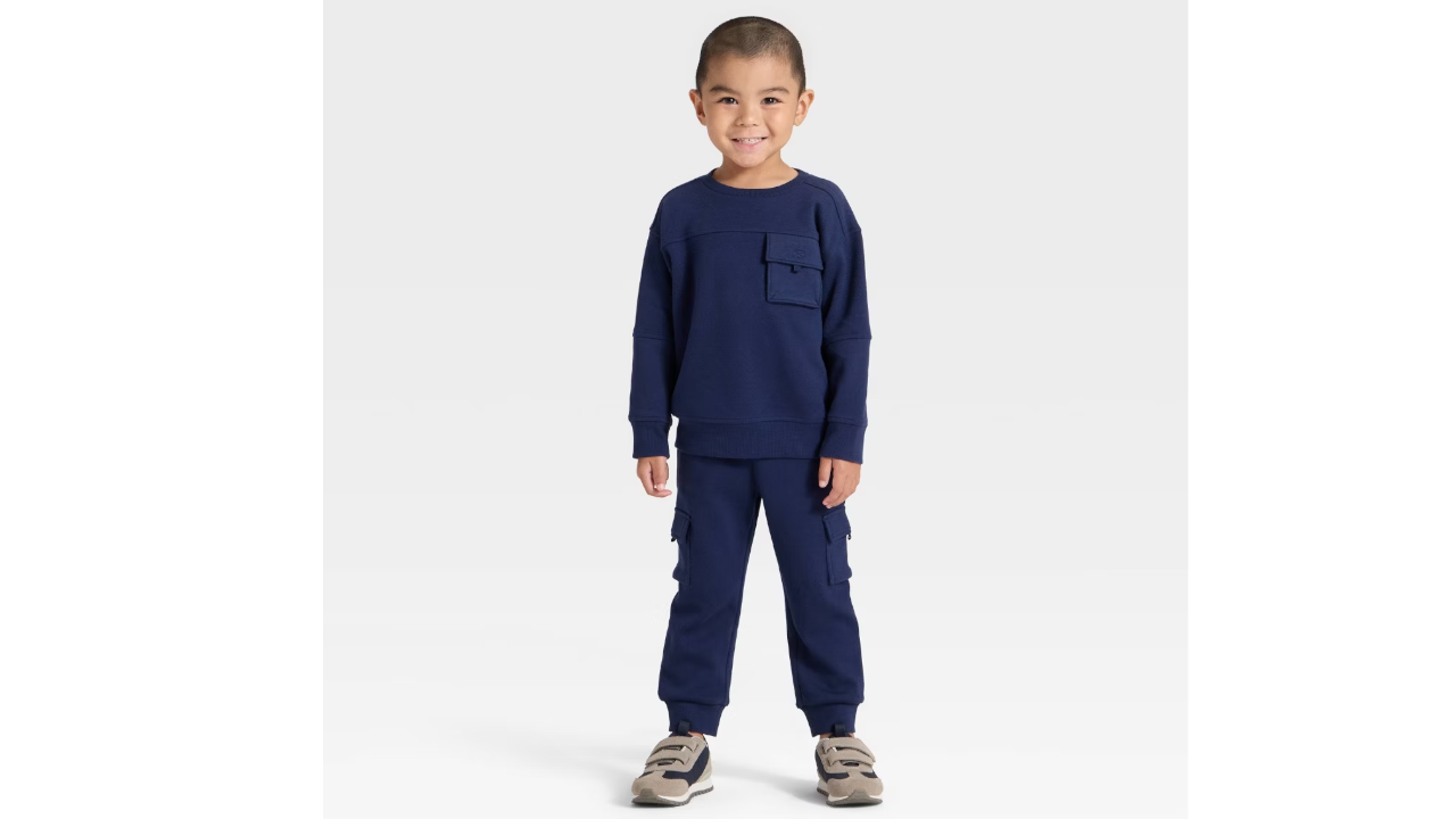 Toddler Boys' Pocket Crewneck Sweatshirt and Joggers Set - Cat & Jack&trade;