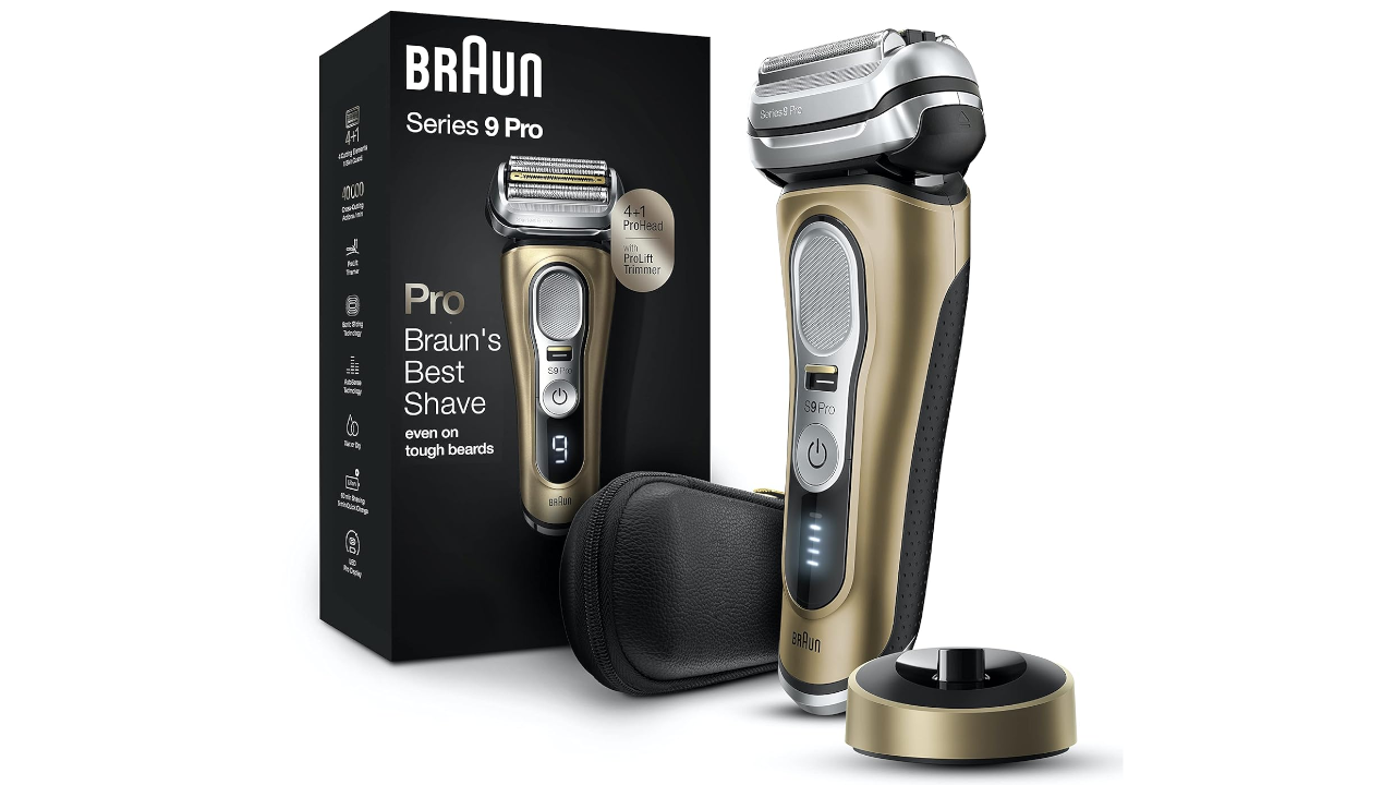 Braun Electric Razor for Men, Waterproof Foil Shaver, Series 9 Pro 9419s