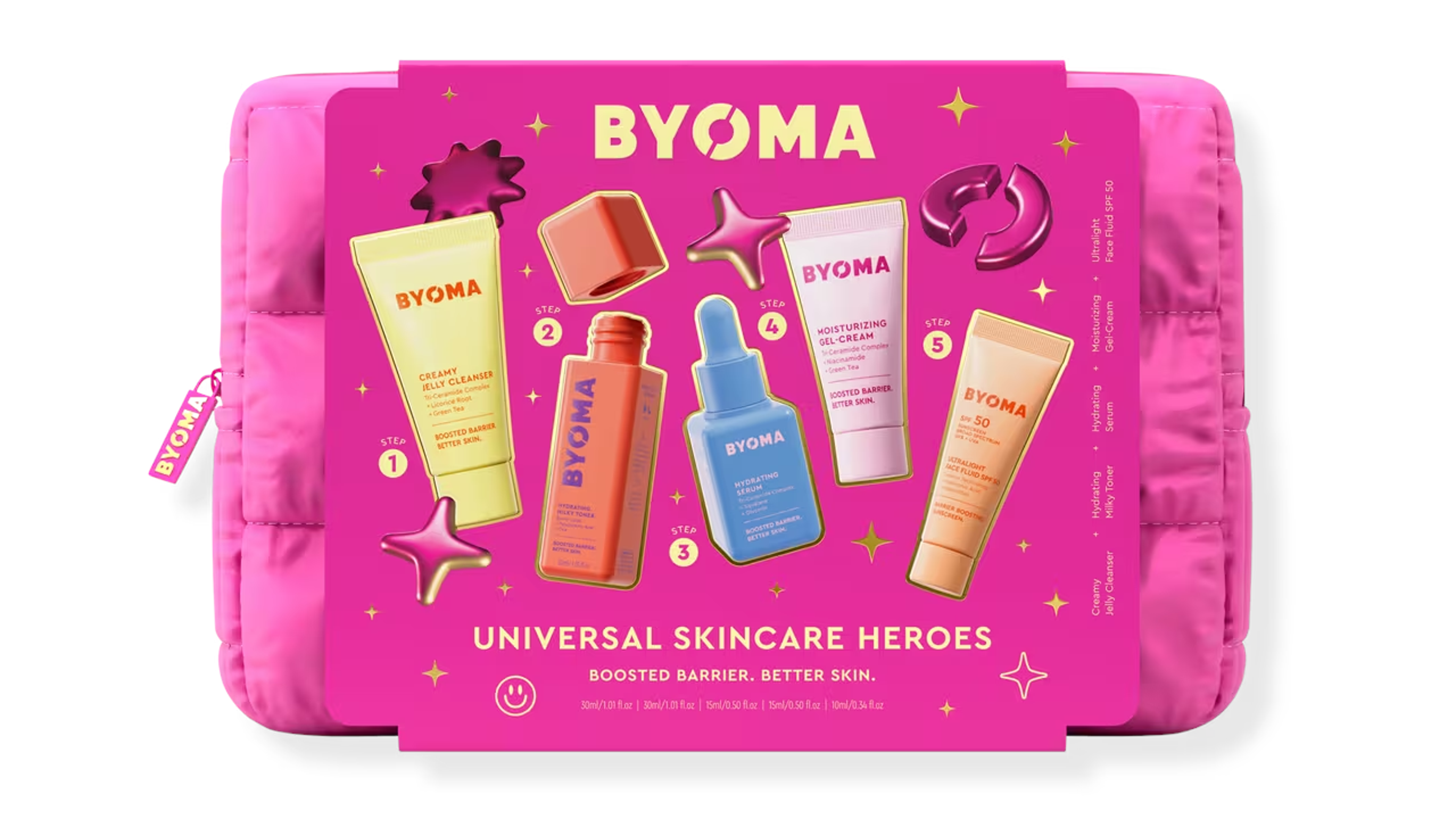 BYOMA Universal Skincare Heros Gift Set (5-Piece)
