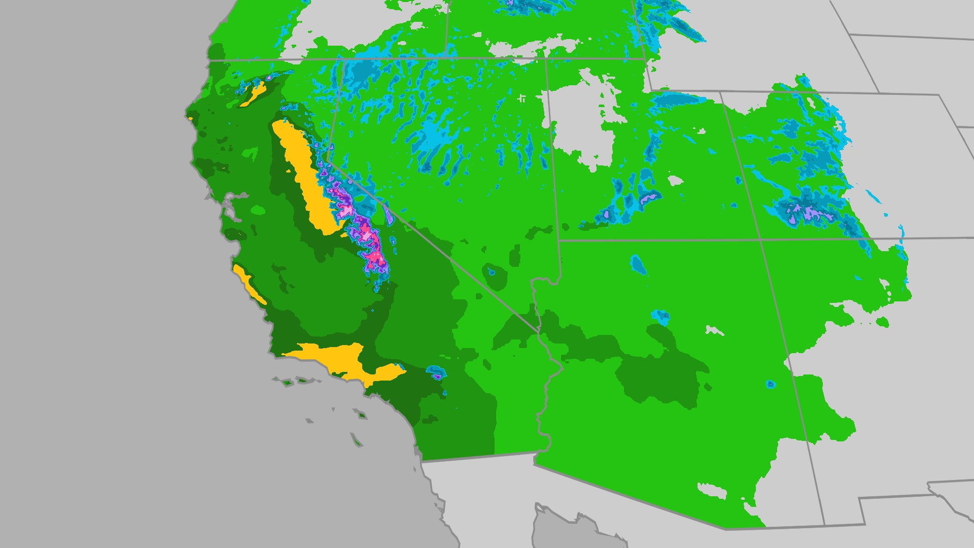 Heavy Rain, Flooding Threaten California Thursday-Sunday