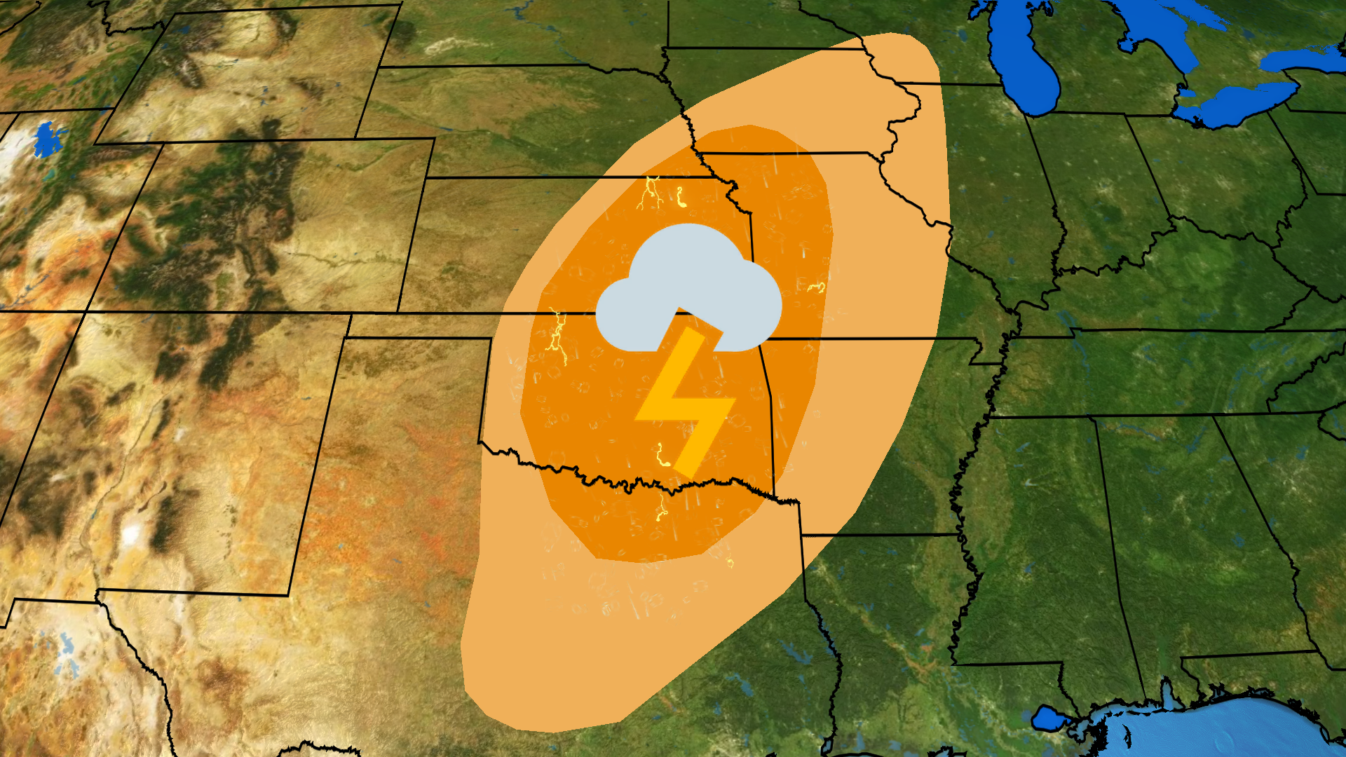 Multiple Rounds Of Rain, Storms To Impact Central US