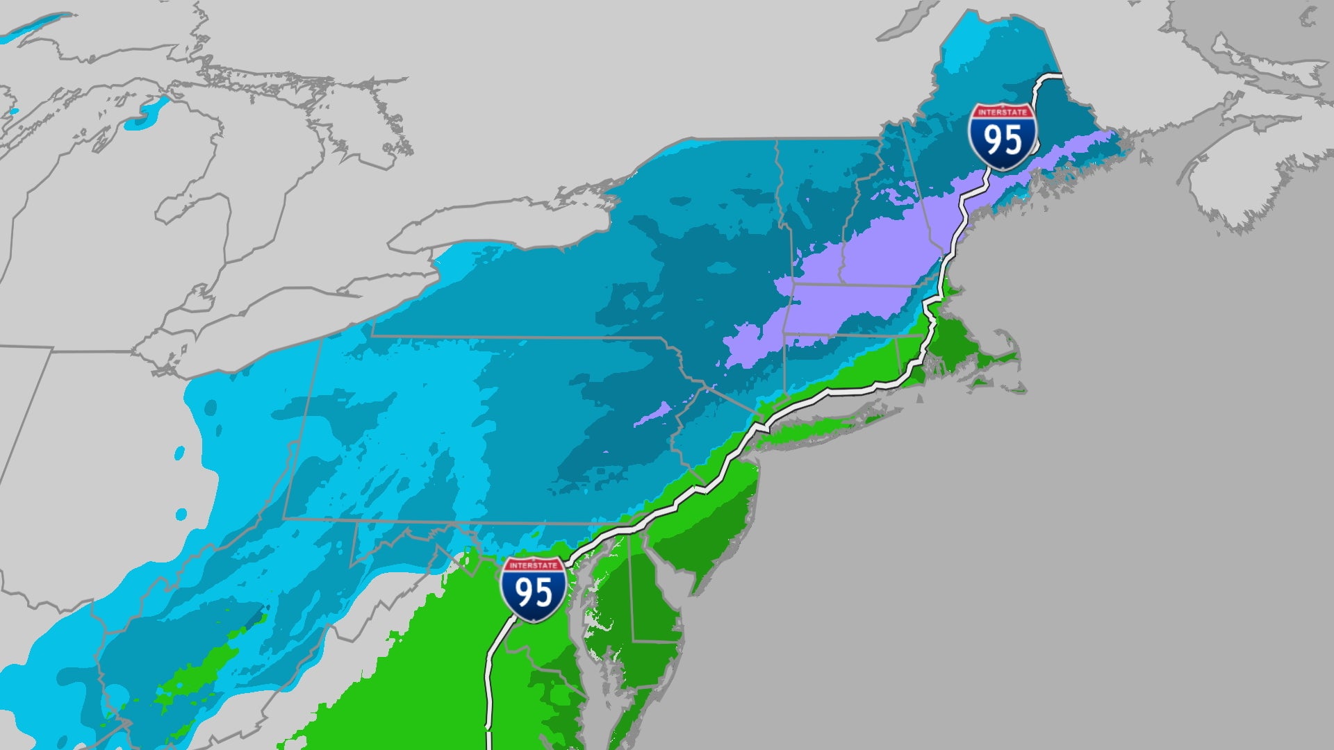 Winter Storm Chan Dumping Heavy Snow Across Northeast
