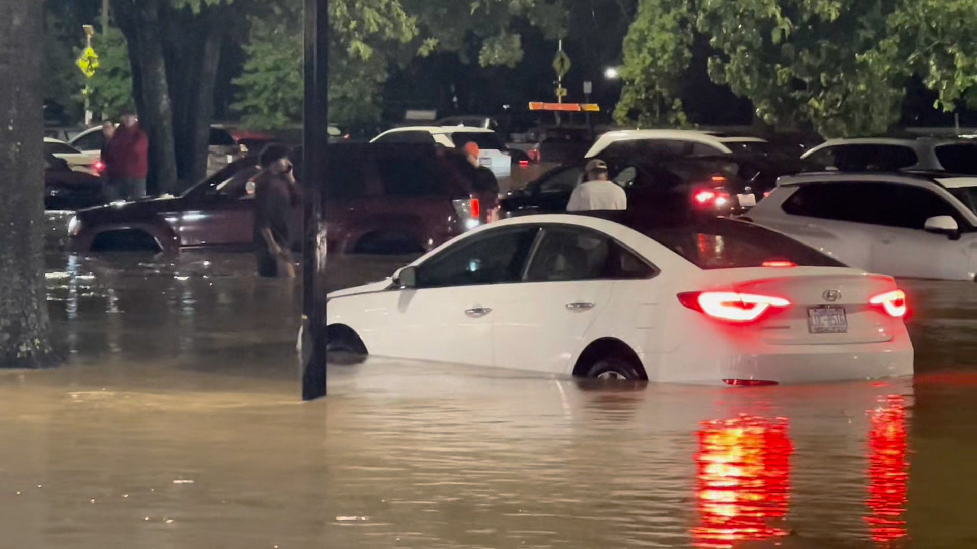 Tropical Depression Triggers Flood Rescues In North Carolina