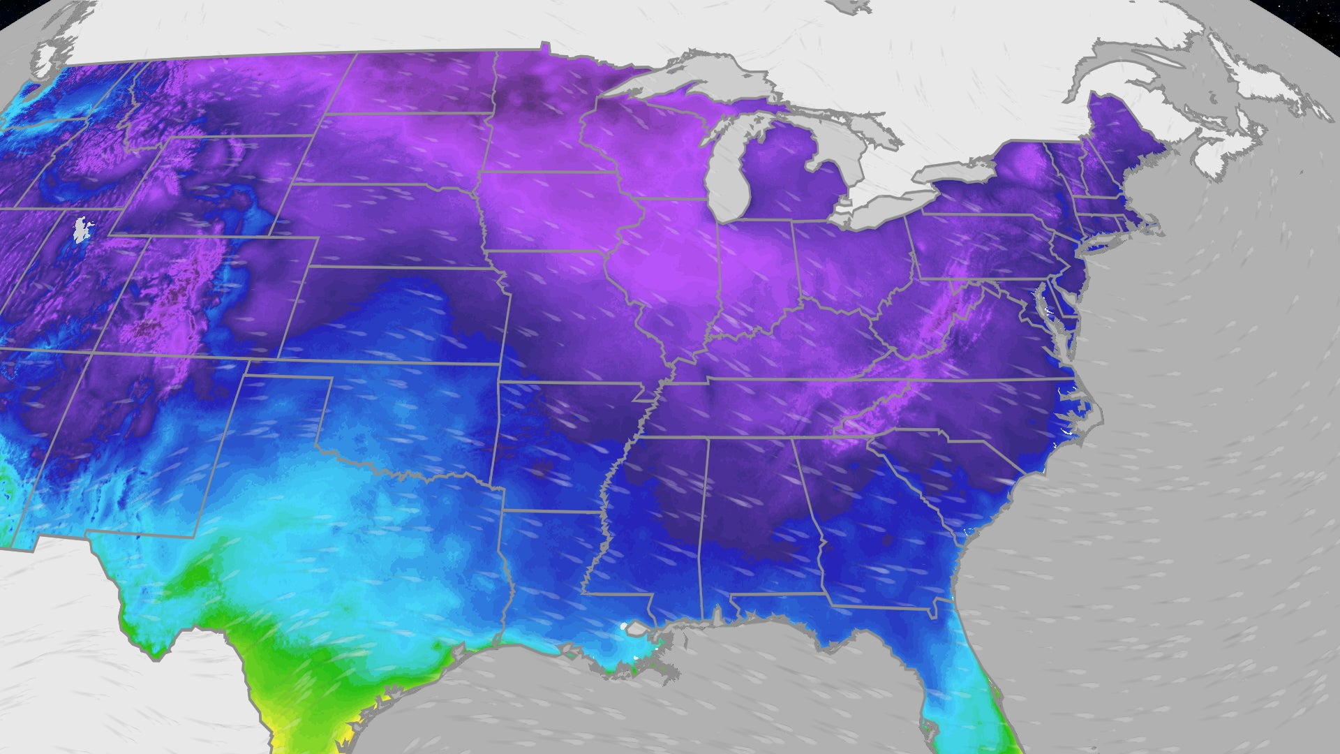 Warm Week For Travel, Then Turning Colder For Thanksgiving