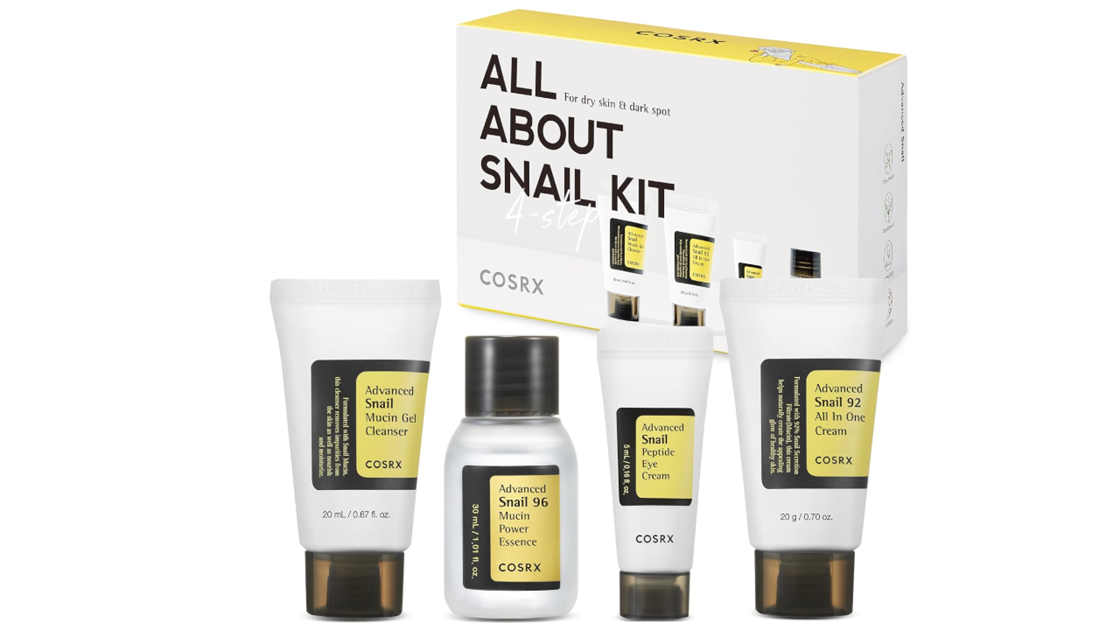 COSRX All About Snail Mucin Korean Skin Care Set