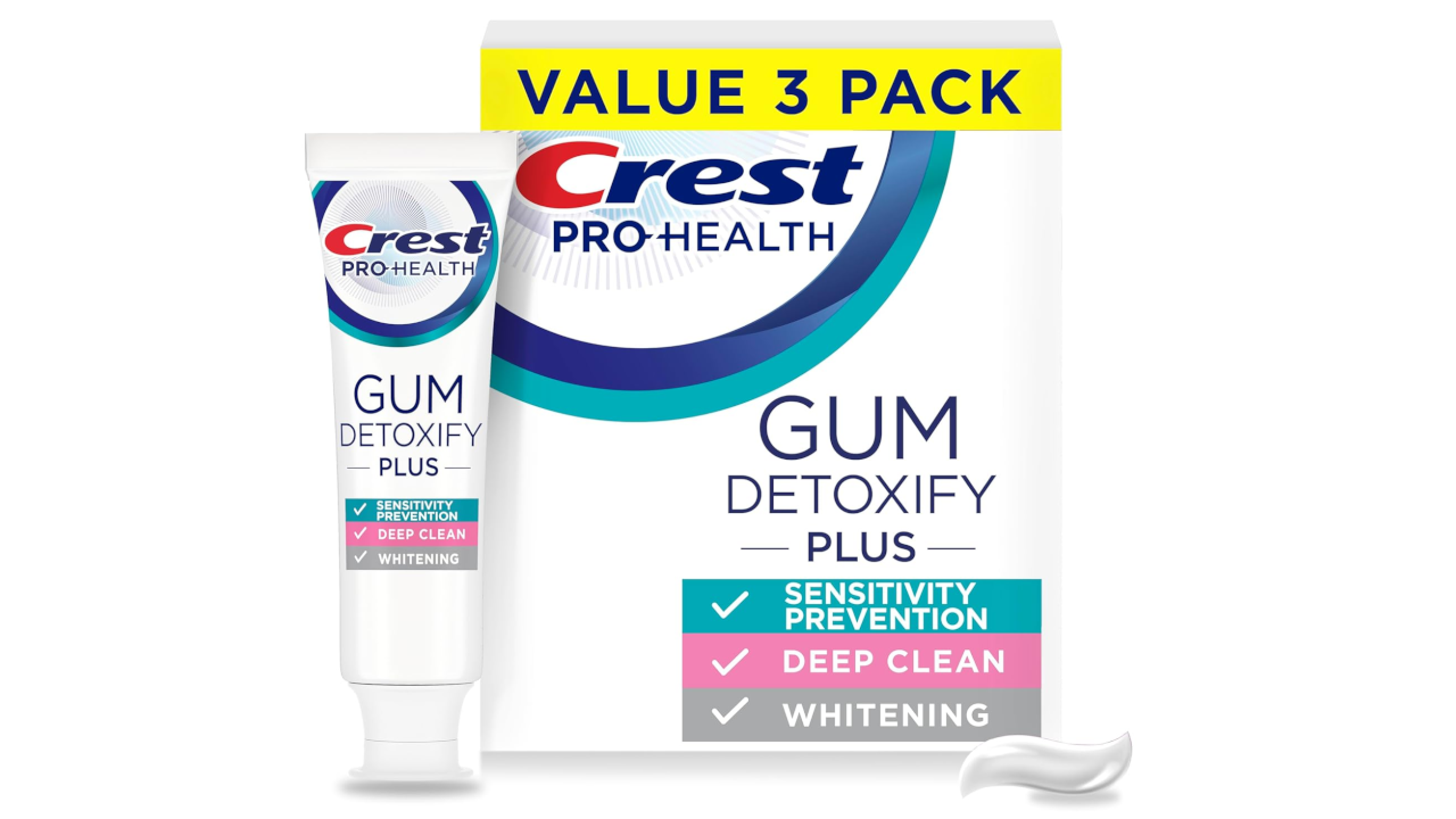 Crest Pro-Health Gum Detoxify Plus Toothpaste (3-Pack)