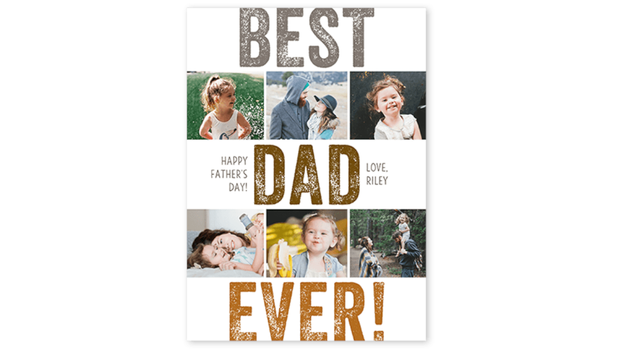 Custom Father's Day Cards