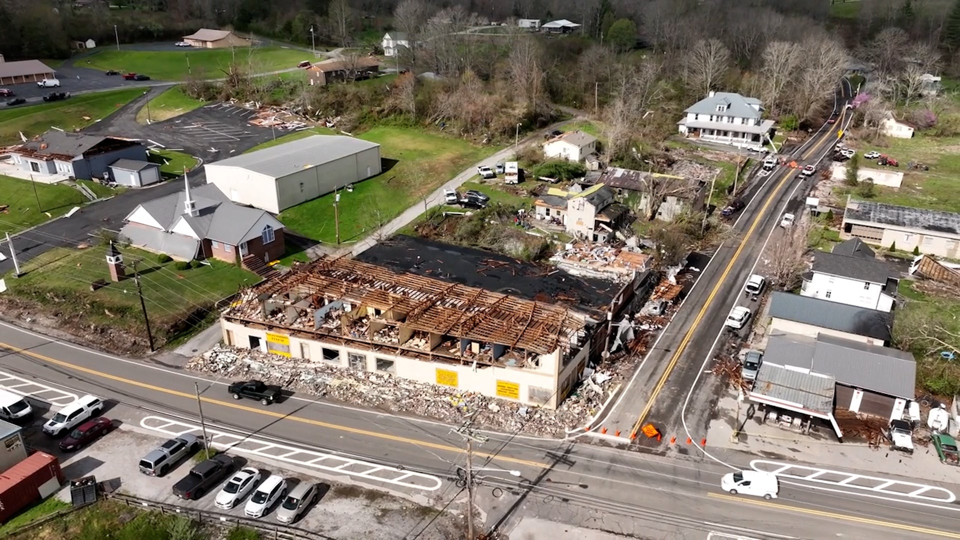 Storm Damage Spans South; More Than 20 Tornadoes Confirmed