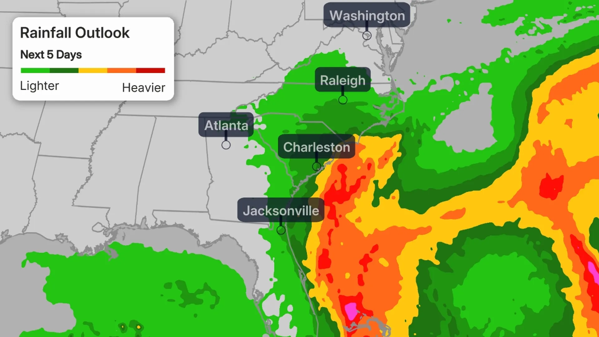 Carolinas on High Alert: Imelda Prompts Emergency Declarations and Urgent Preparations