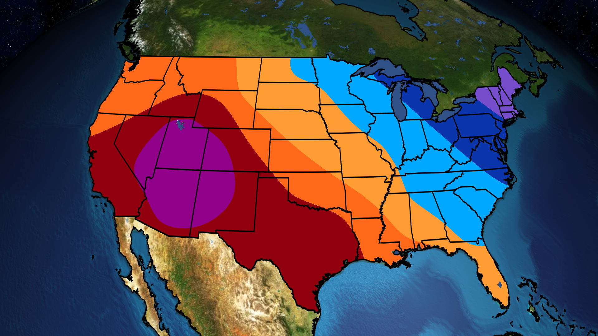 The December Temperature Outlook Is Very Split