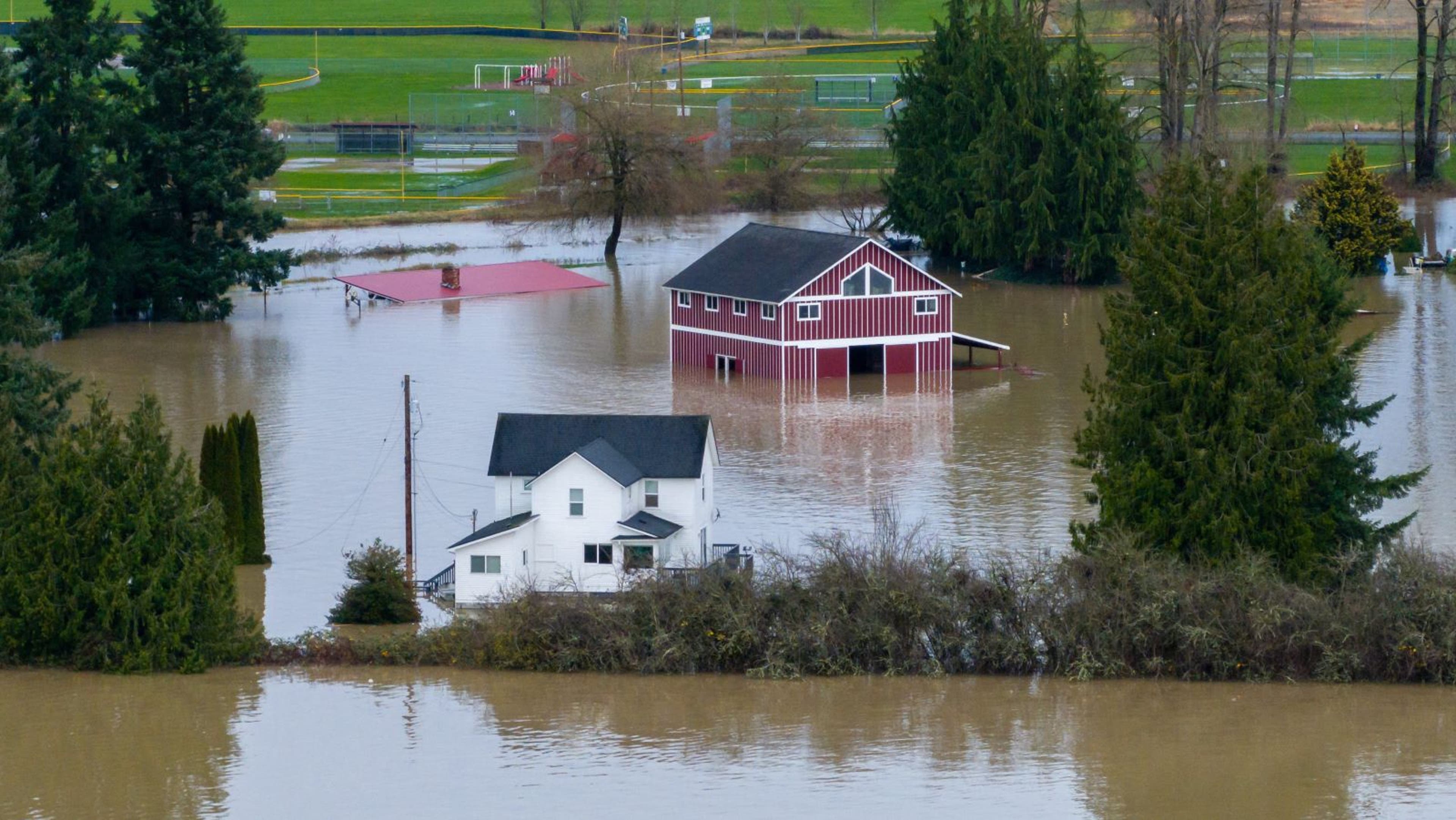 Levee Failure Triggers Immediate Evacuations In Washington