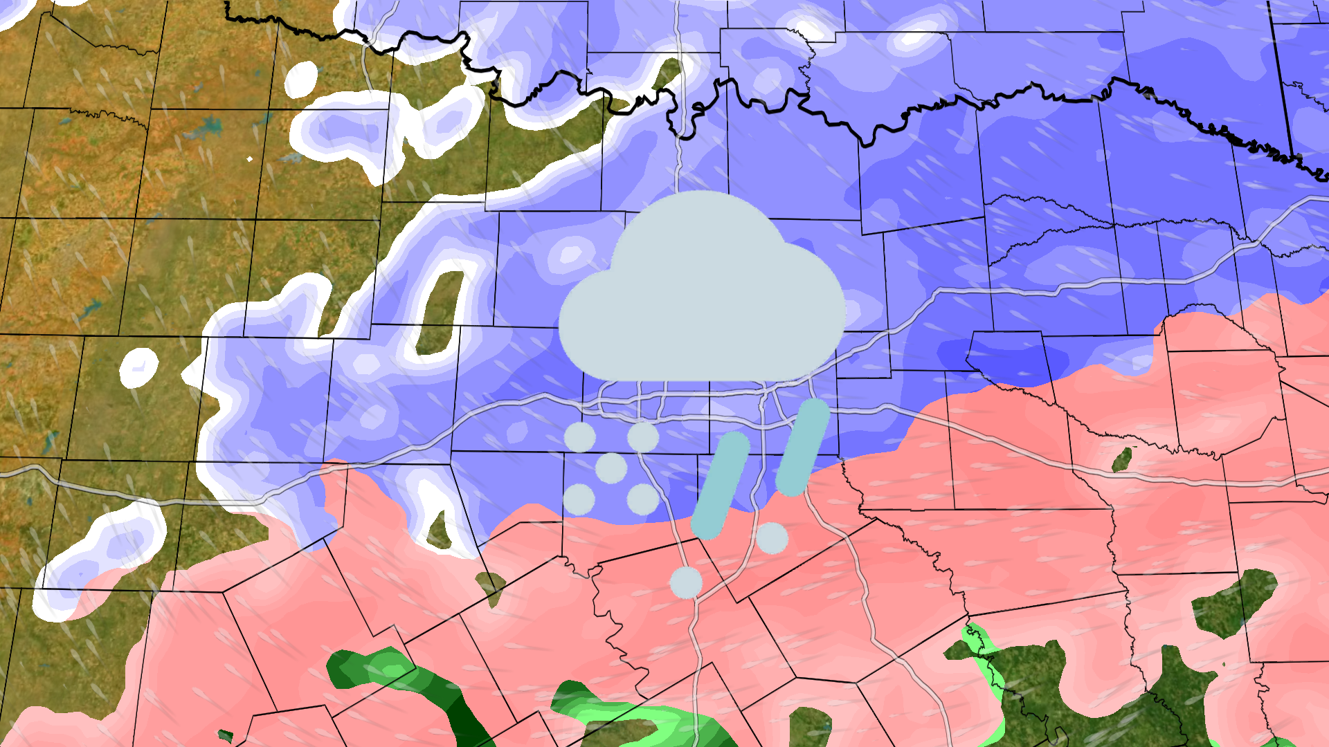 Snow, Ice Forecast For Dallas, Fort Worth Thursday