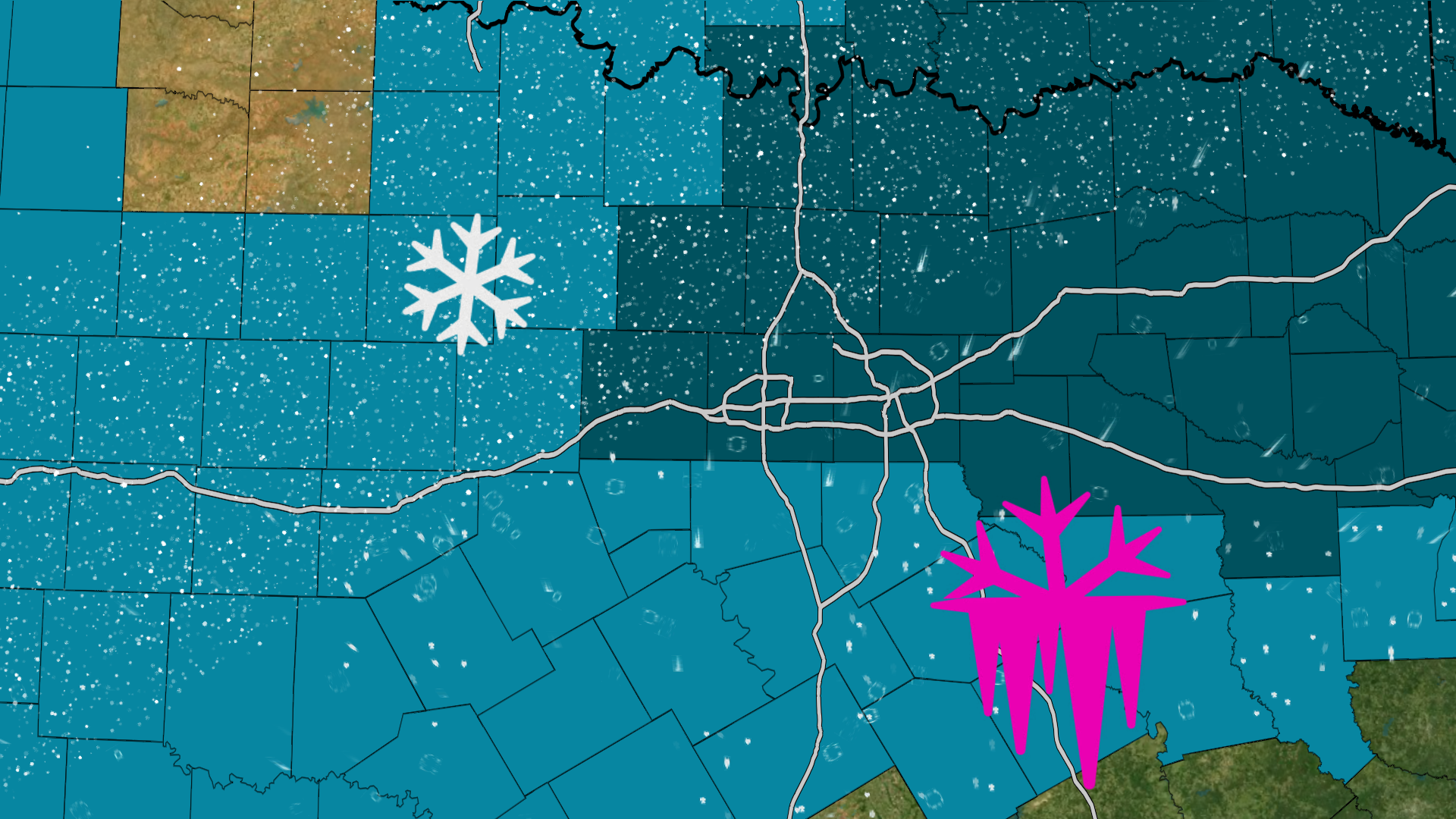 Mess Of Snow, Ice Headed For Dallas Metroplex Thursday