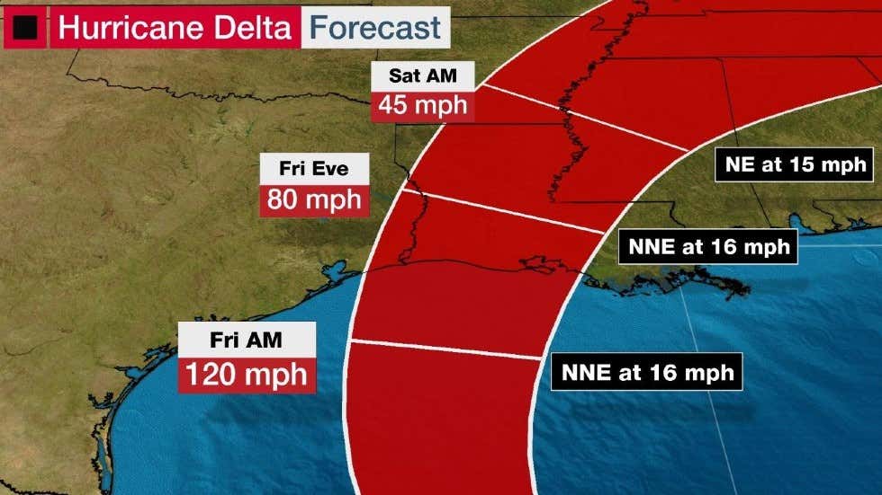 What to Expect From Hurricane Delta This Week - Videos from The Weather ...