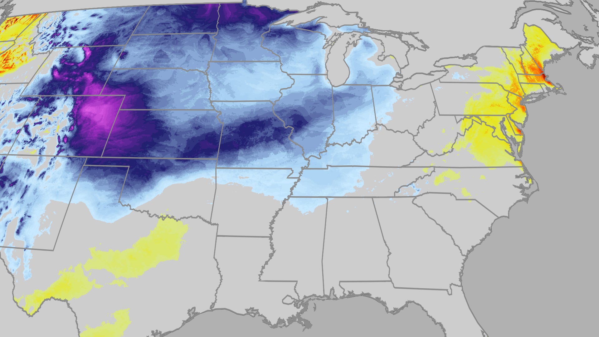 Goodbye Spring Warmth; Cold Front Brings The Chill Back