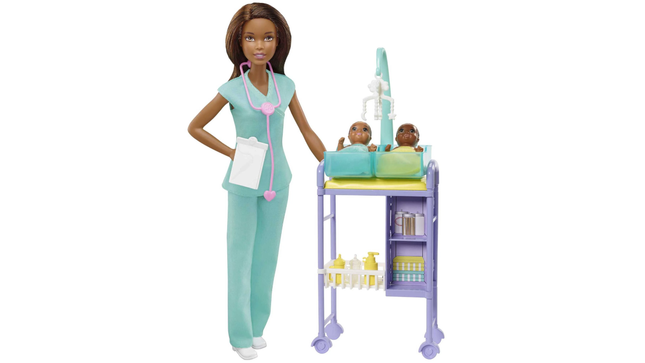 Barbie Careers Baby Doctor Playset