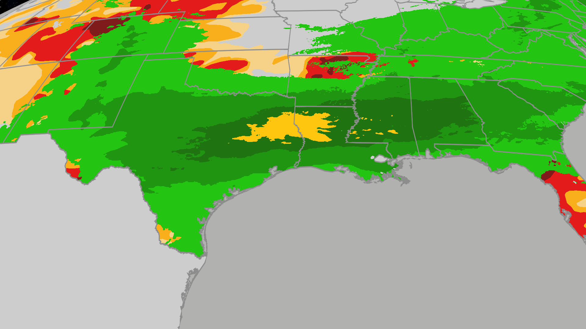 Drought Relief For South, Southeast, From Rain And Storms