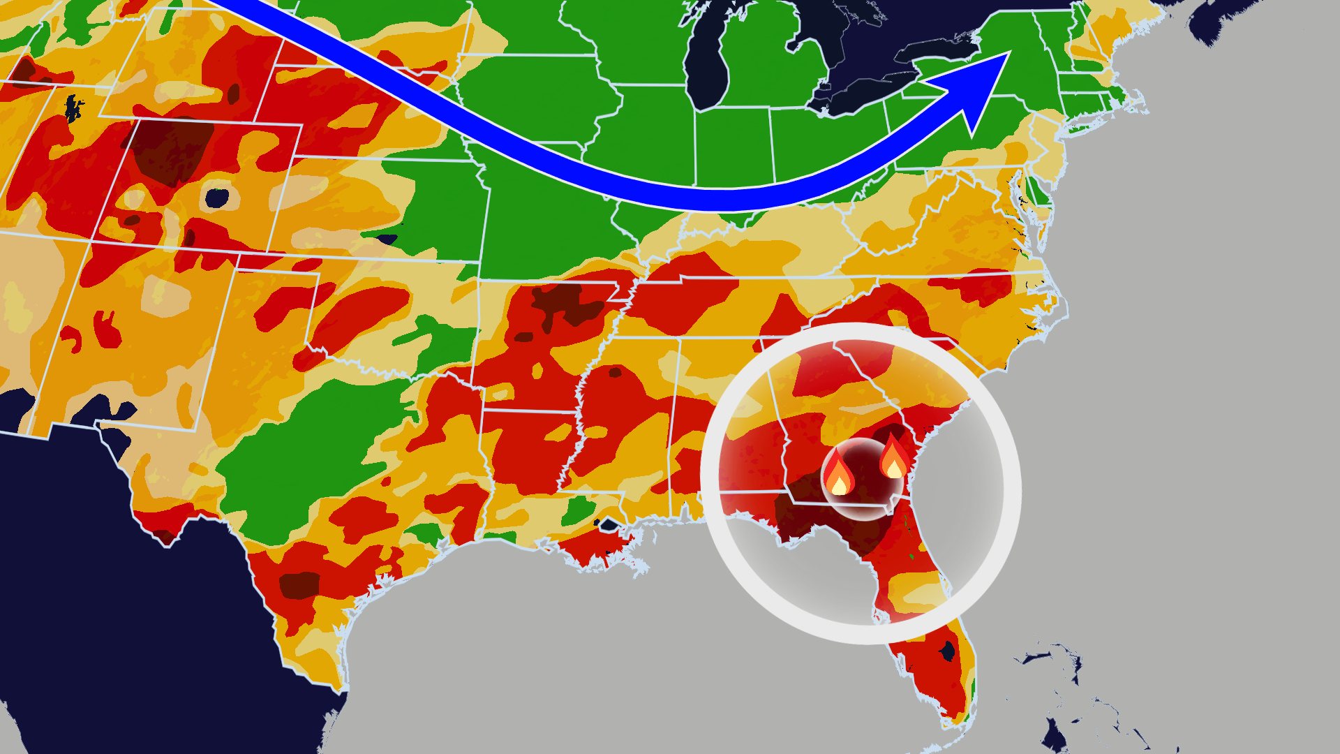 Southern Drought: How Weather And Climate Change Contributed