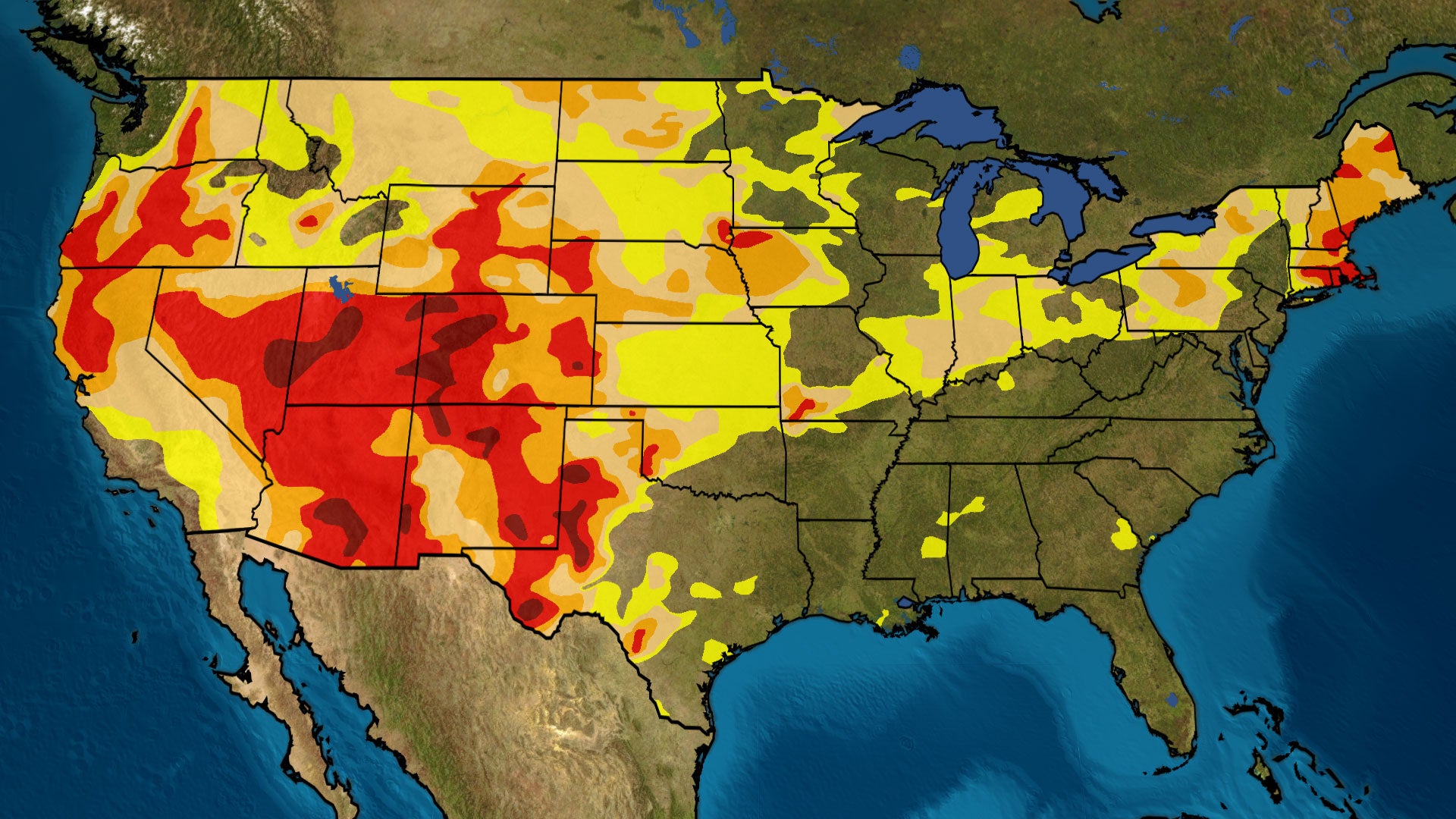 What Winter Could Do to the Most Expansive Drought Since 2013