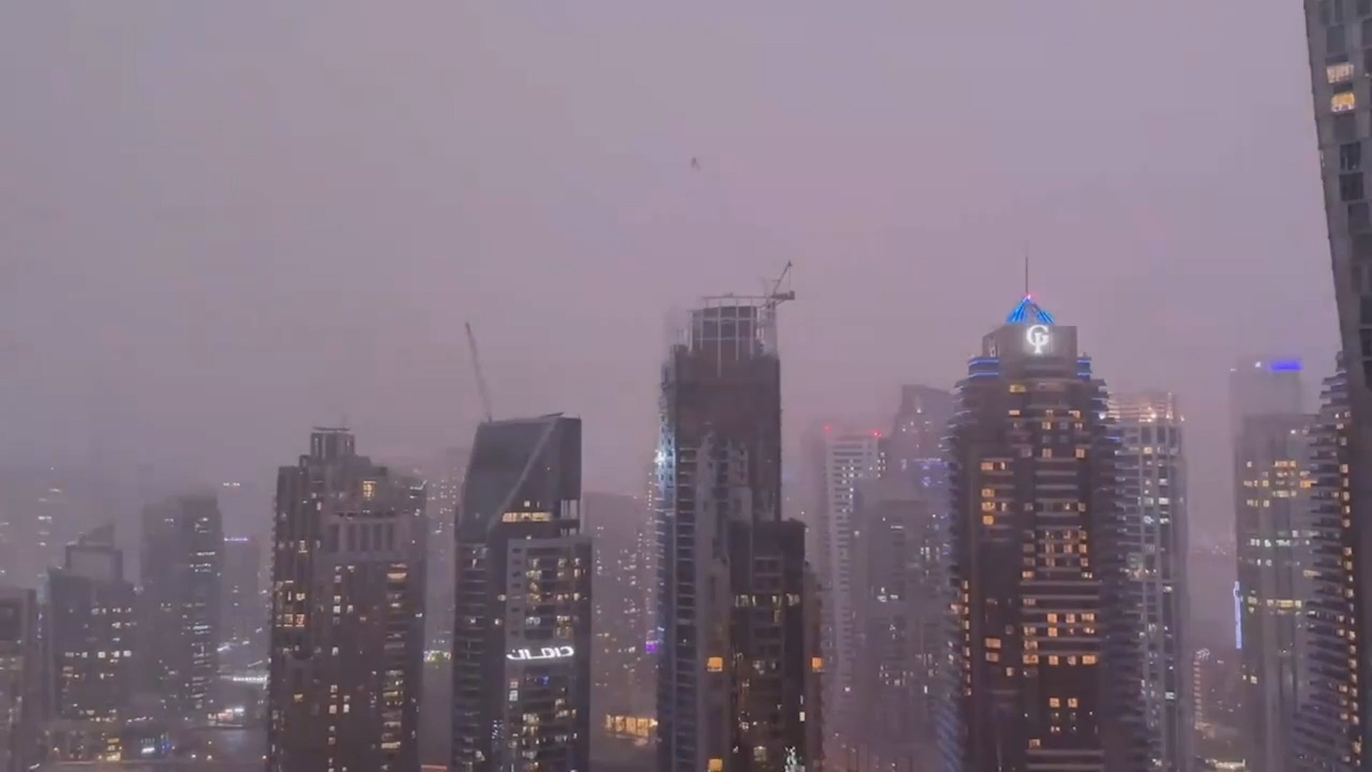 Severe Flooding In Dubai Swamps Planes, Luxury Cars