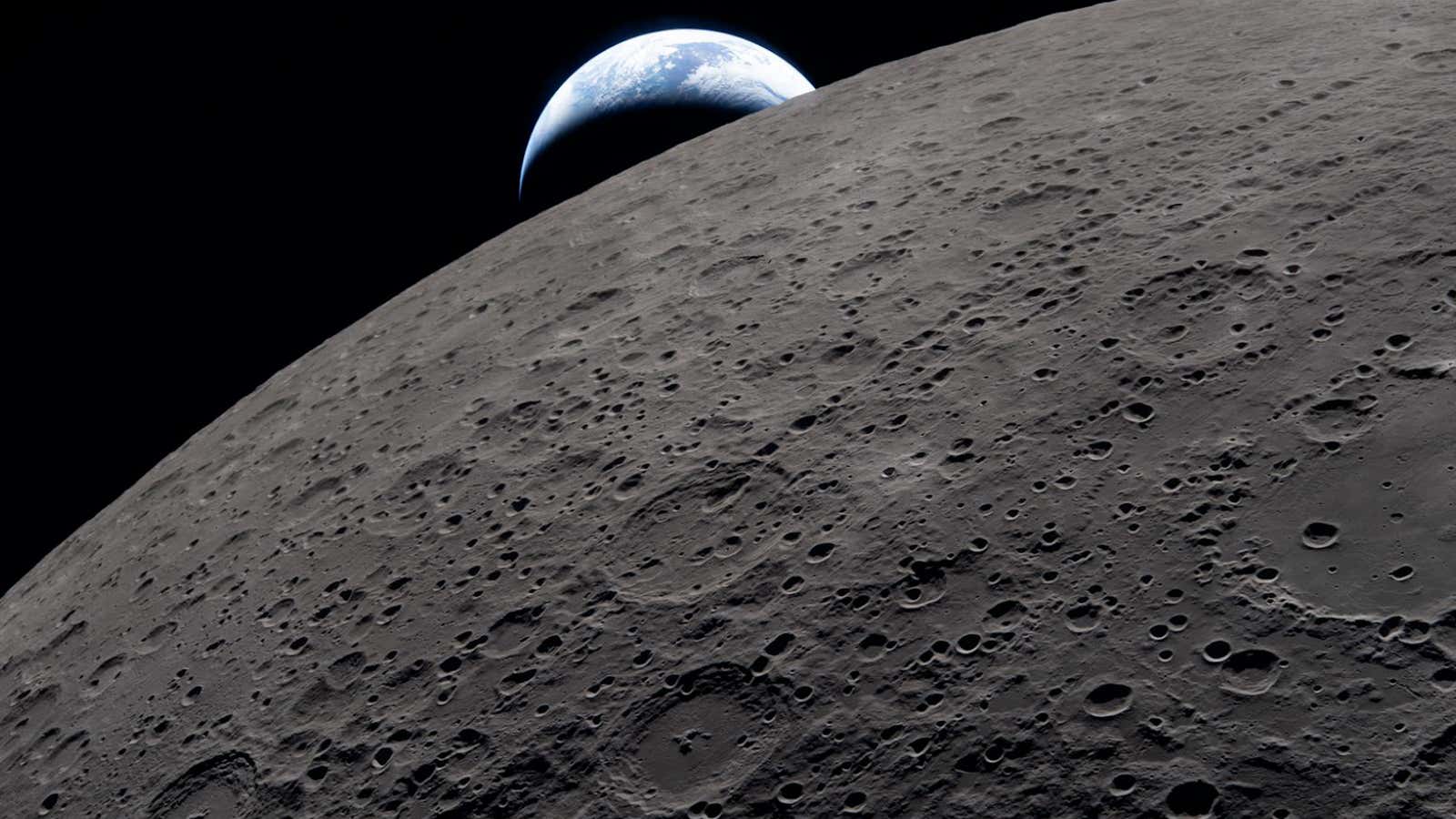 Watch ‘Earthset’ Over Moon From Artemis II