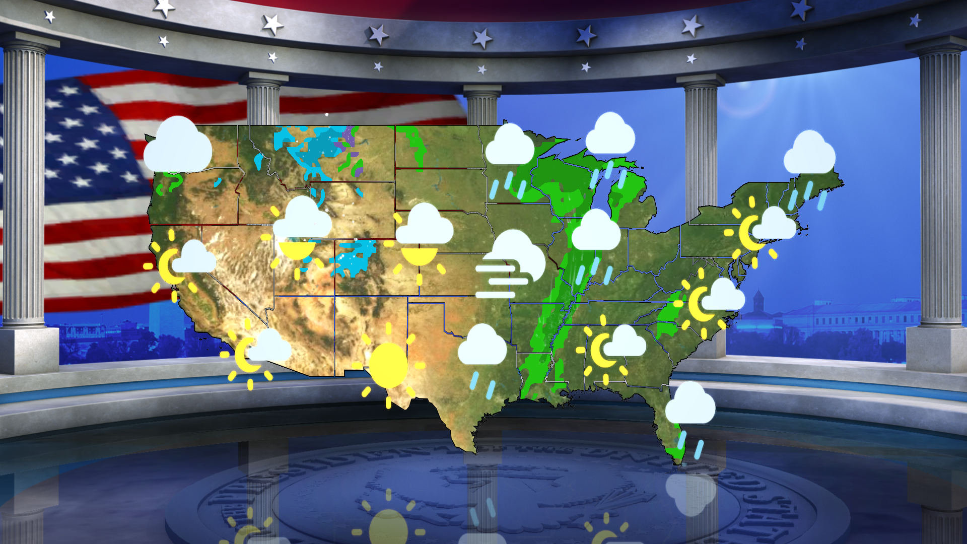 Election Day Forecast: Rain, Snow, Record Temps Possible