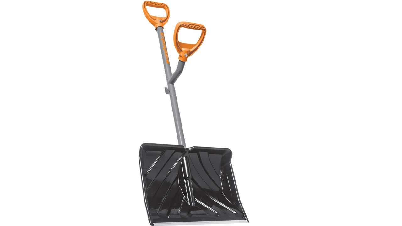 ErgieShovel ERG-SNSH18 Steel Shaft Impact Resistant Snow Shovel