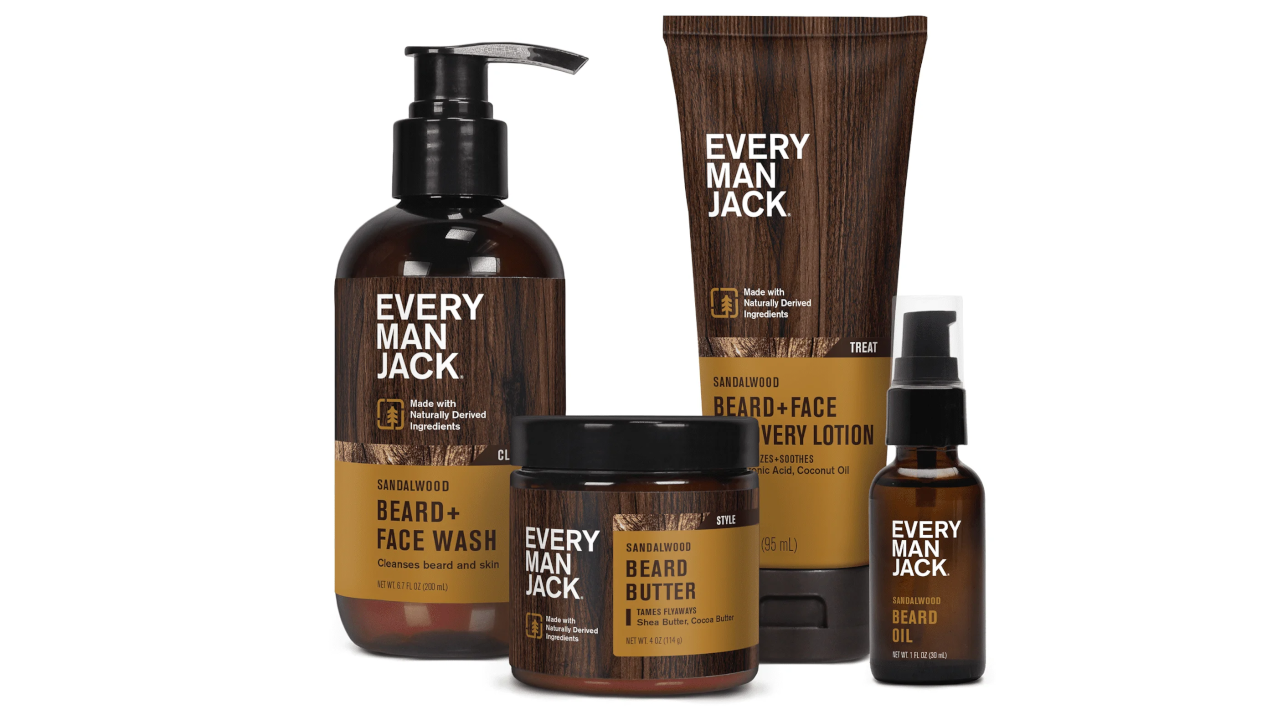 Every Man Jack Sandalwood Beard Set
