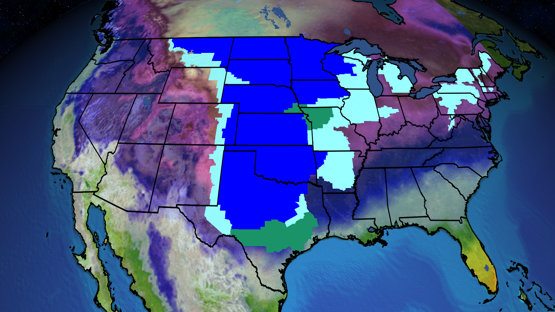 Record-Breaking Cold From The Northern Plains To Gulf Coast