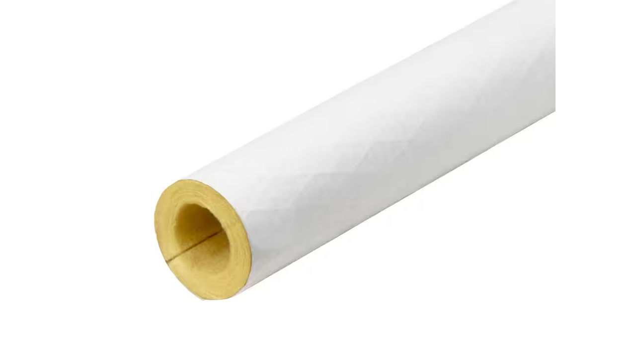 1 in. x 3 ft. Fiberglass Self-Sealing Pre-Slit Pipe Cover