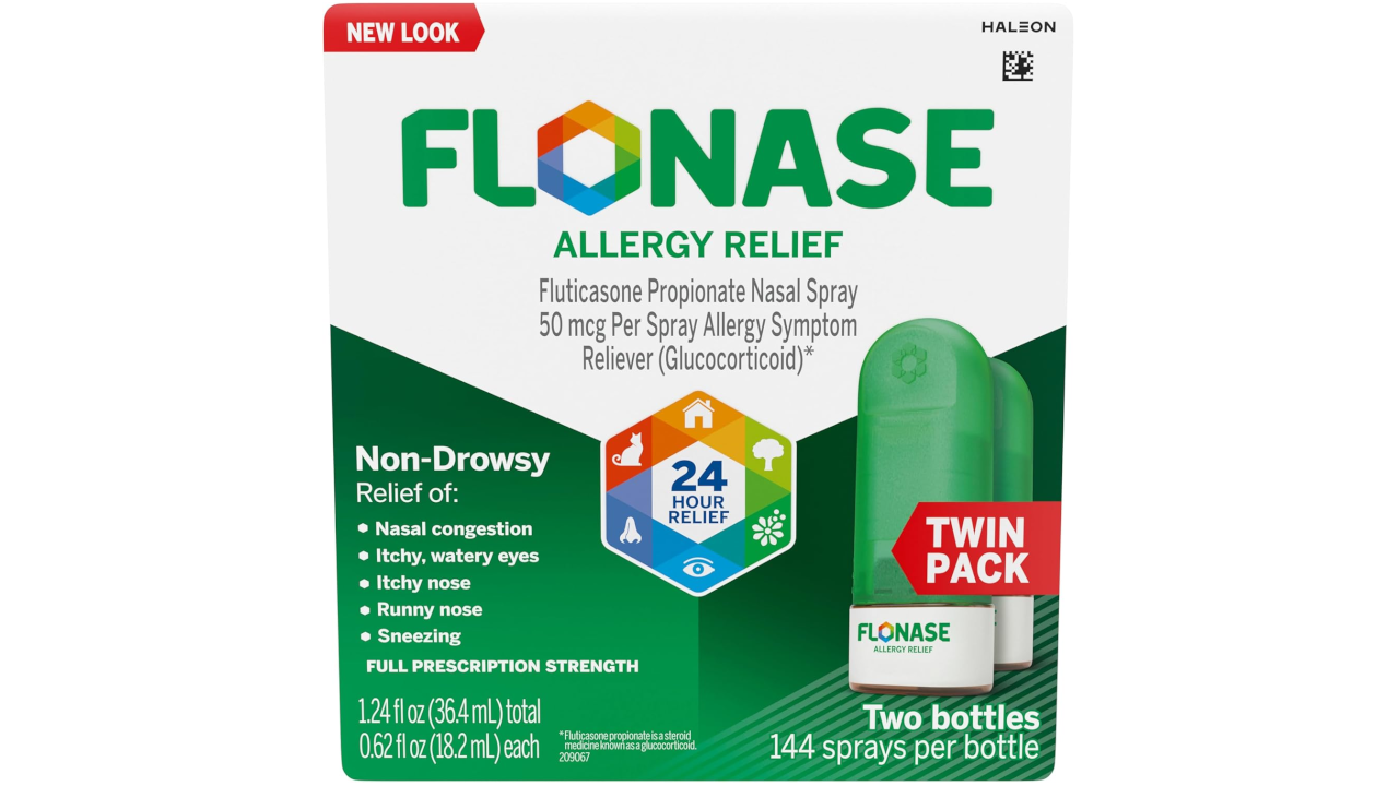 Flonase Allergy Relief Nasal Spray (2 Pack)