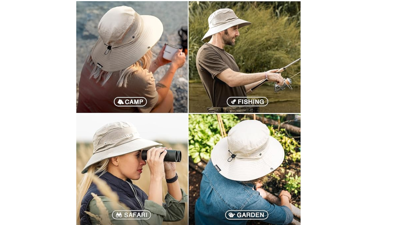 GearTOP UPF 50+ Beach Hat (Unisex)