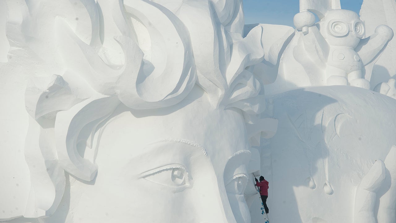 The Extreme Sculptures of the World's Largest Ice and Snow Festival