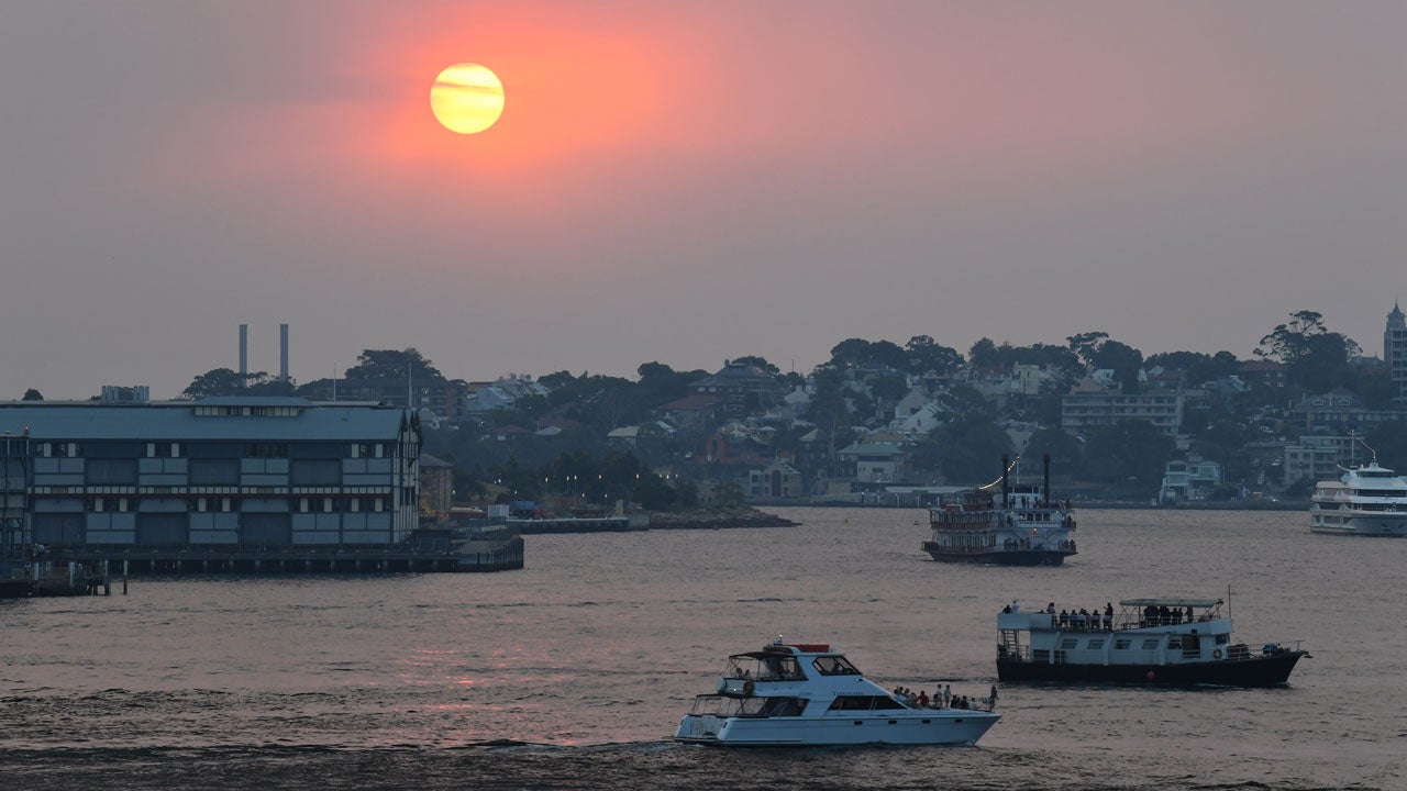 How Wildfire Smoke Turns The Sky A Radiant Red At Sunrise And Sunset