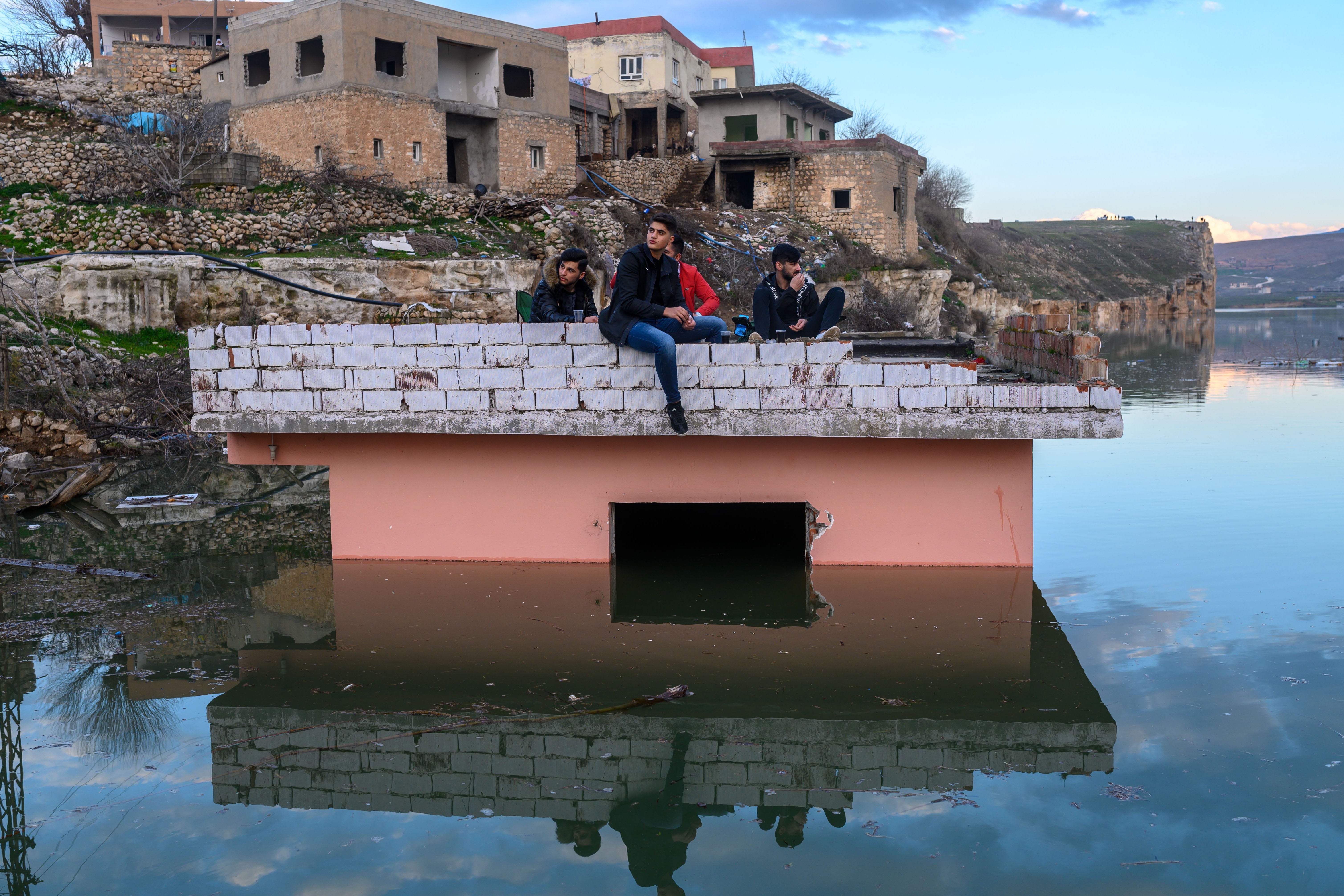 Dam Waters Flood Ancient Turkish Town, Taking History With It The