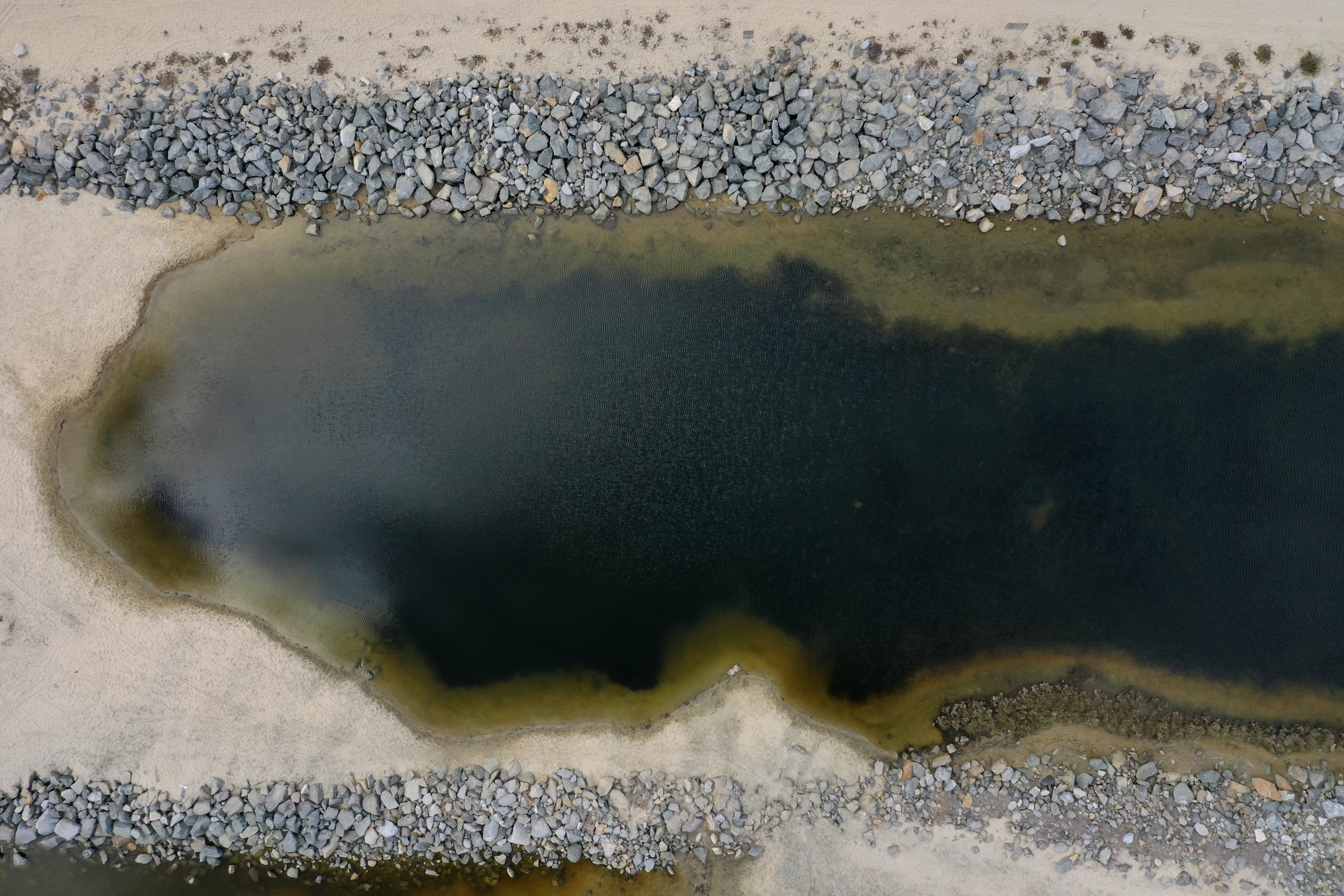 Aerial Images Show the Extent of the Oil Spill Off California's Coast