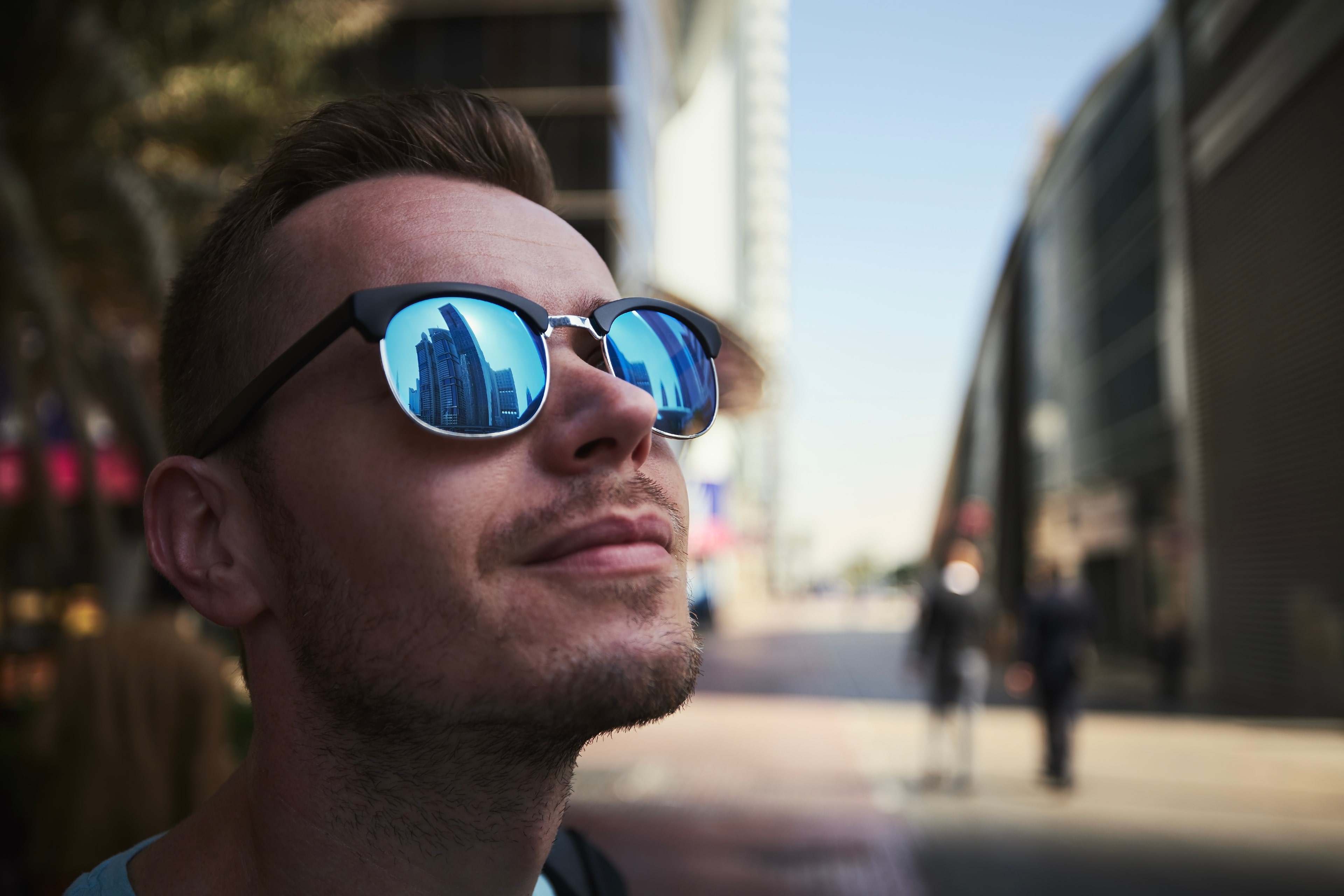 Man with sunglasses