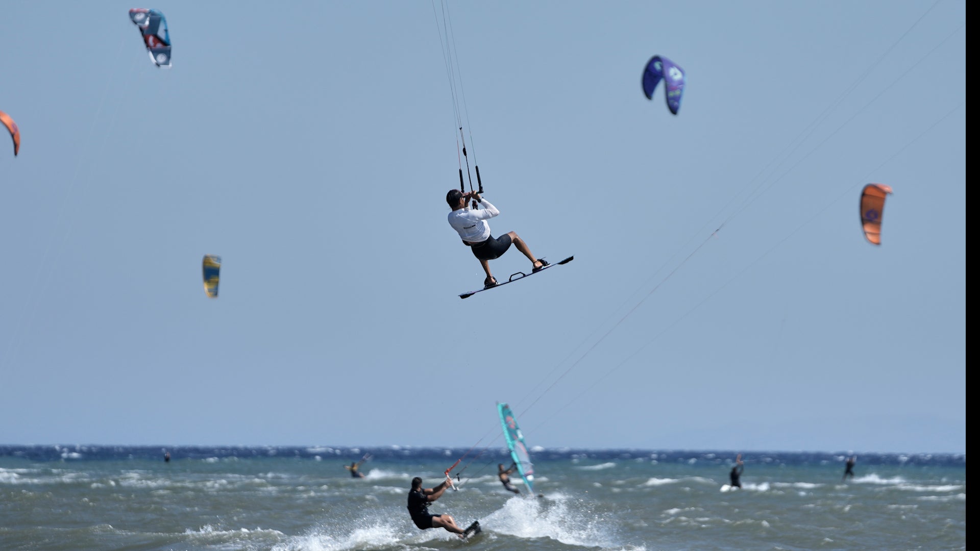 Kiteboarders Flock To This Coast To Fly In &lsquo;Meltemi&rsquo; Winds