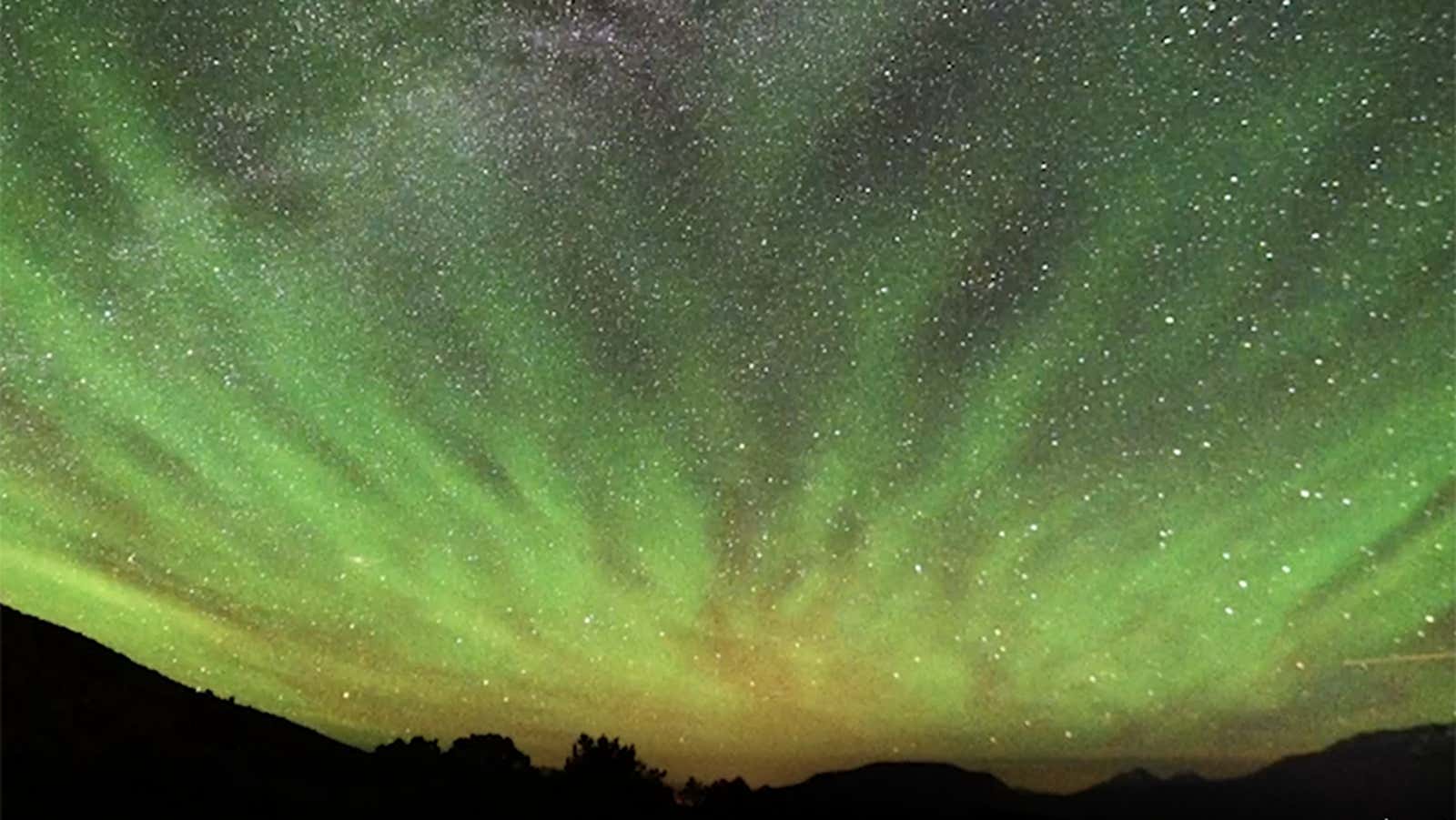 Colorado Sky Glows Green, But Not From Aurora