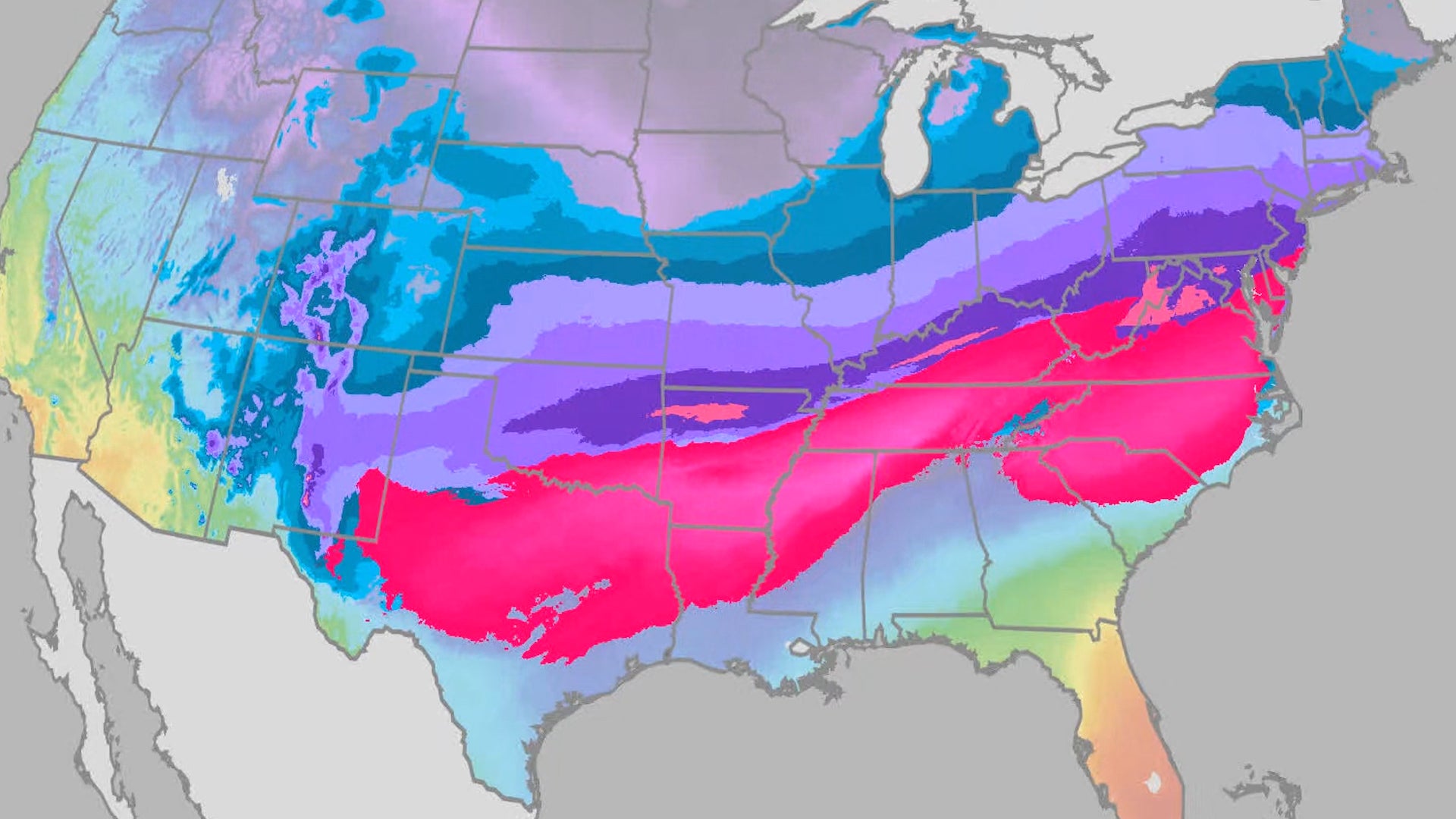Latest On Major Winter Storm To Impact South, Southeast